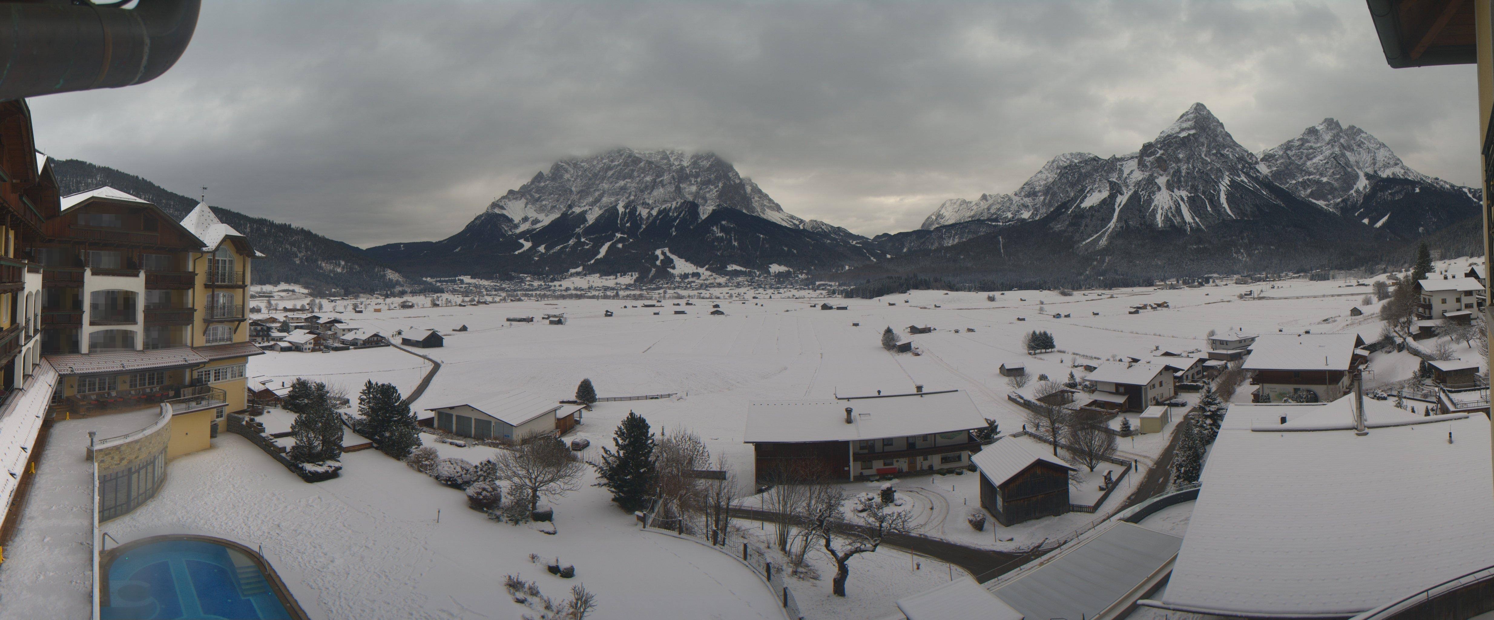 Archiv Foto Webcam Panoramablick Zugspitze