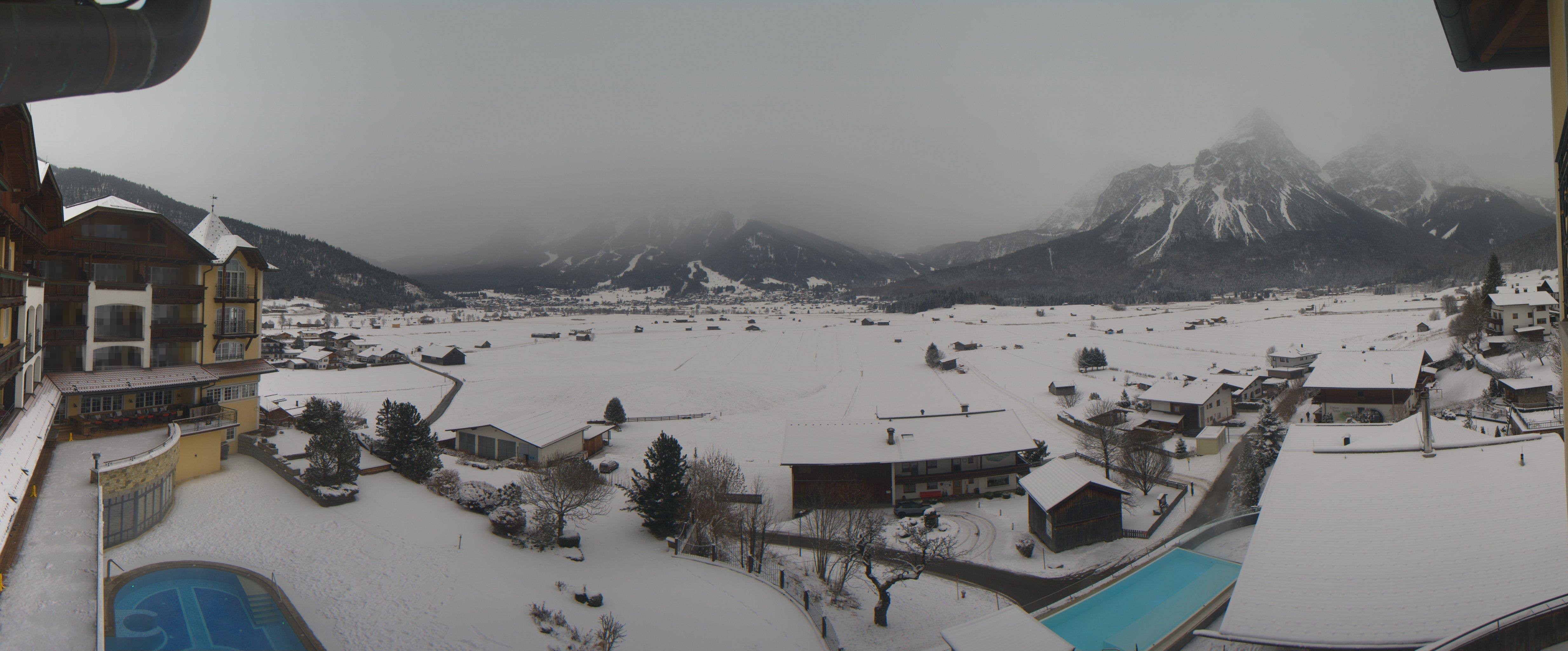 Archiv Foto Webcam Panoramablick Zugspitze