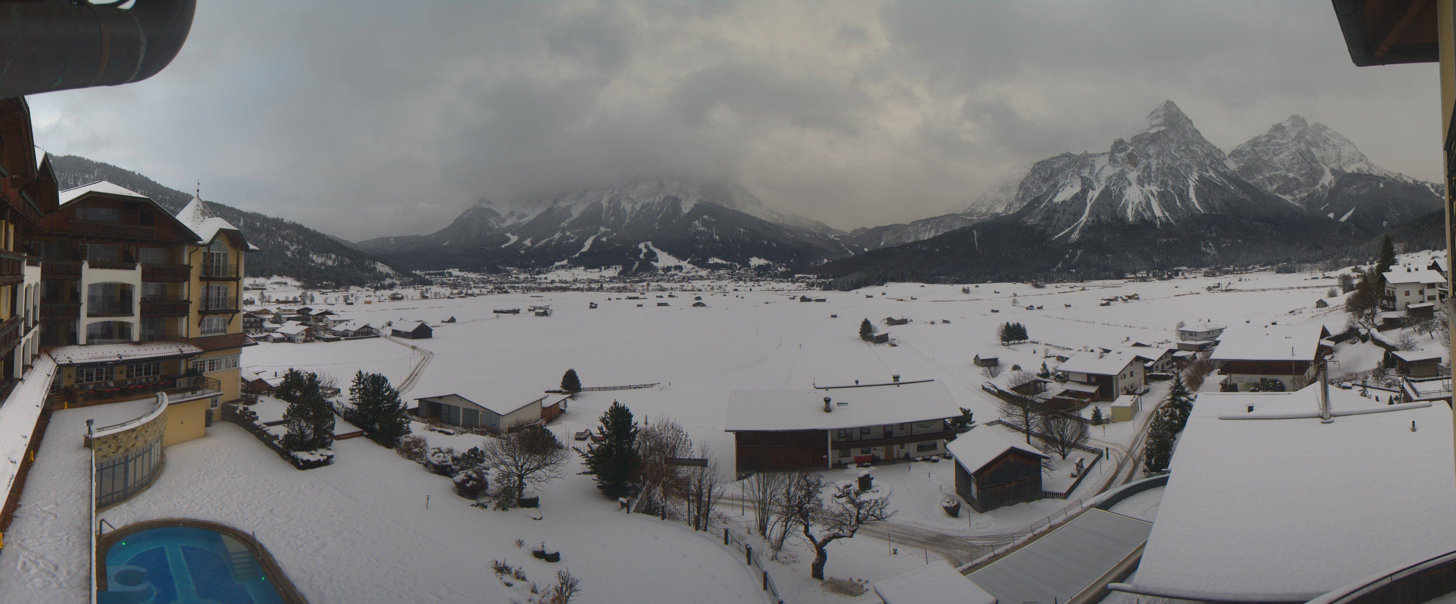 Archiv Foto Webcam Panoramablick Zugspitze