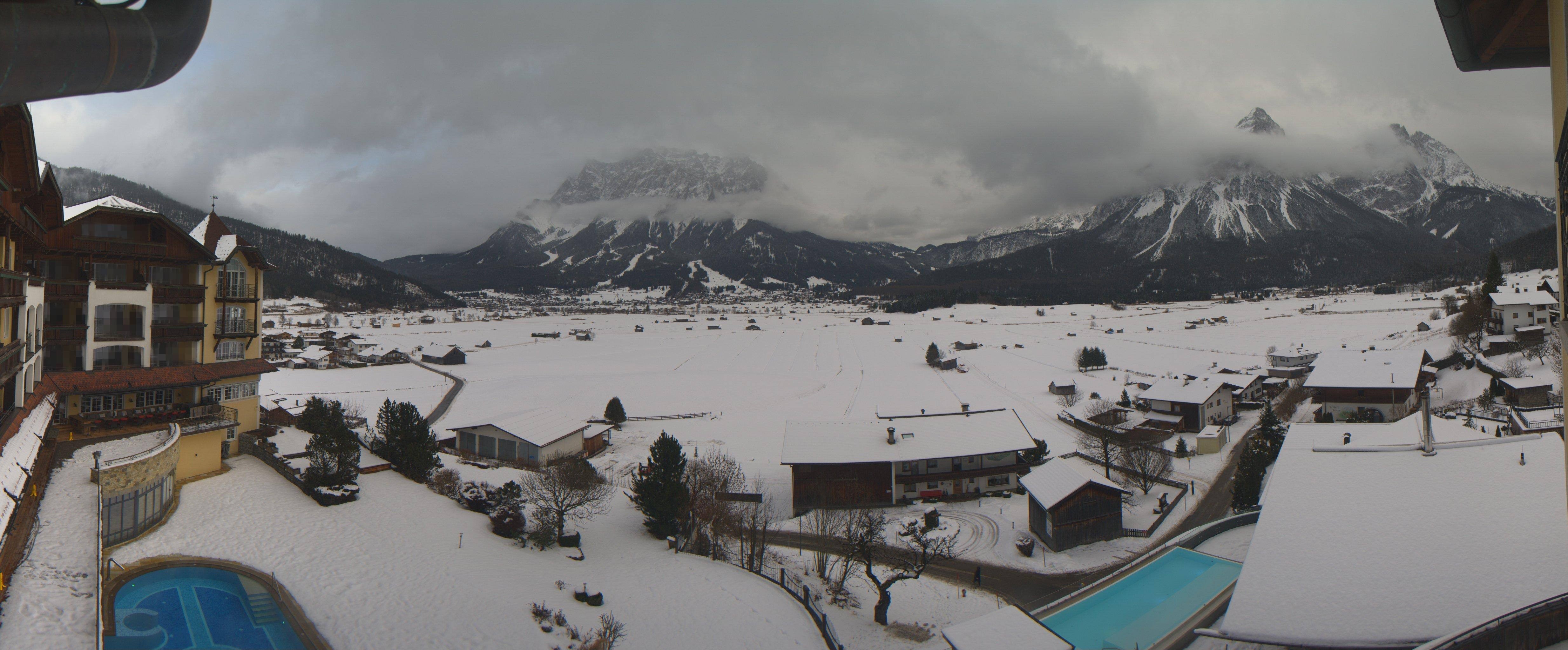 Archiv Foto Webcam Panoramablick Zugspitze
