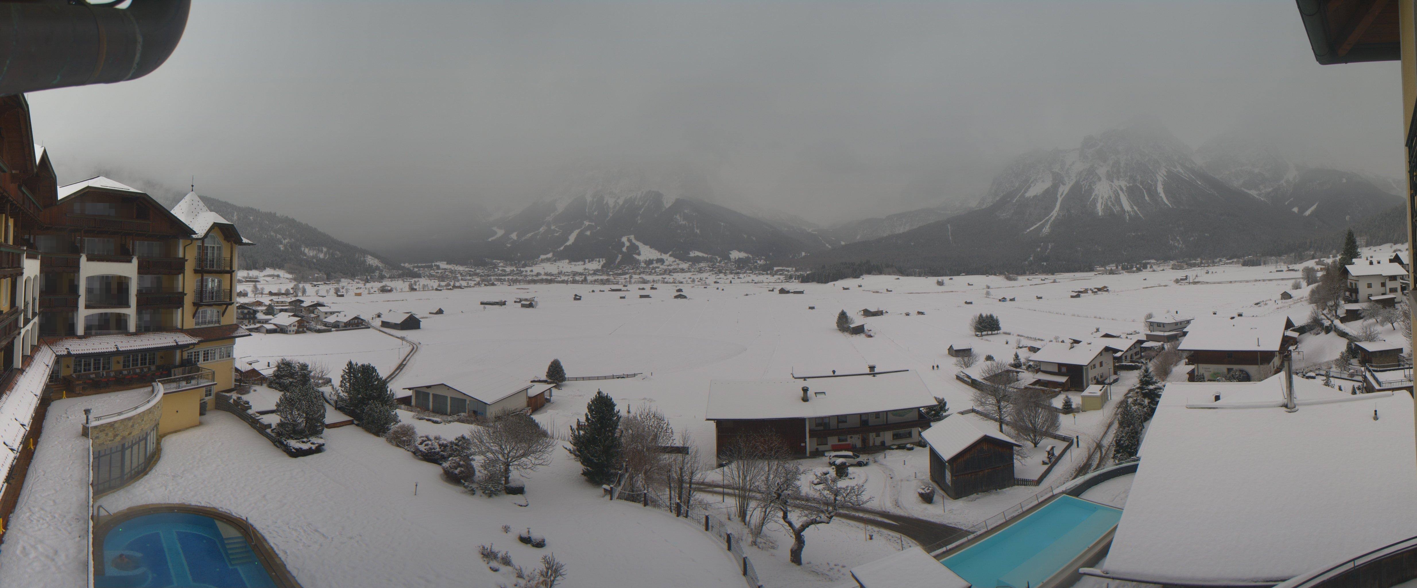 Archiv Foto Webcam Panoramablick Zugspitze