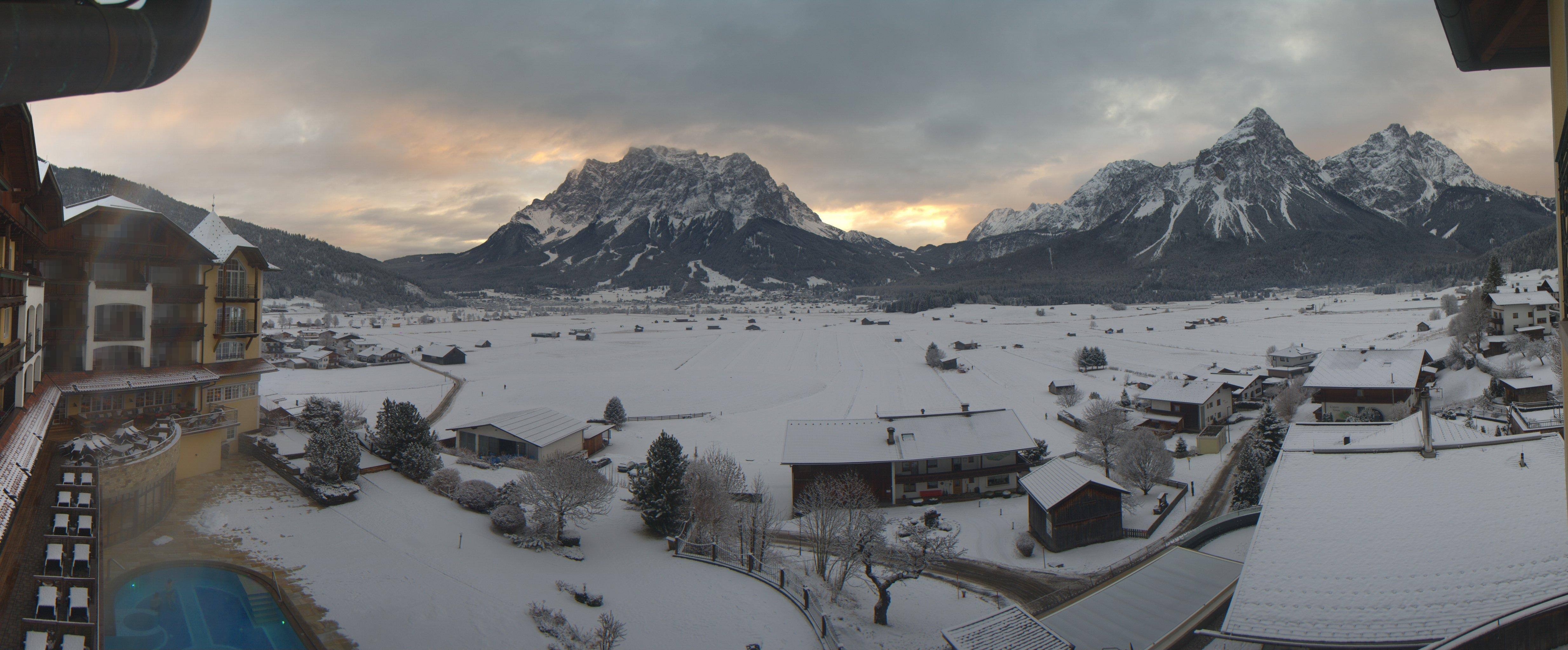 Archiv Foto Webcam Panoramablick Zugspitze