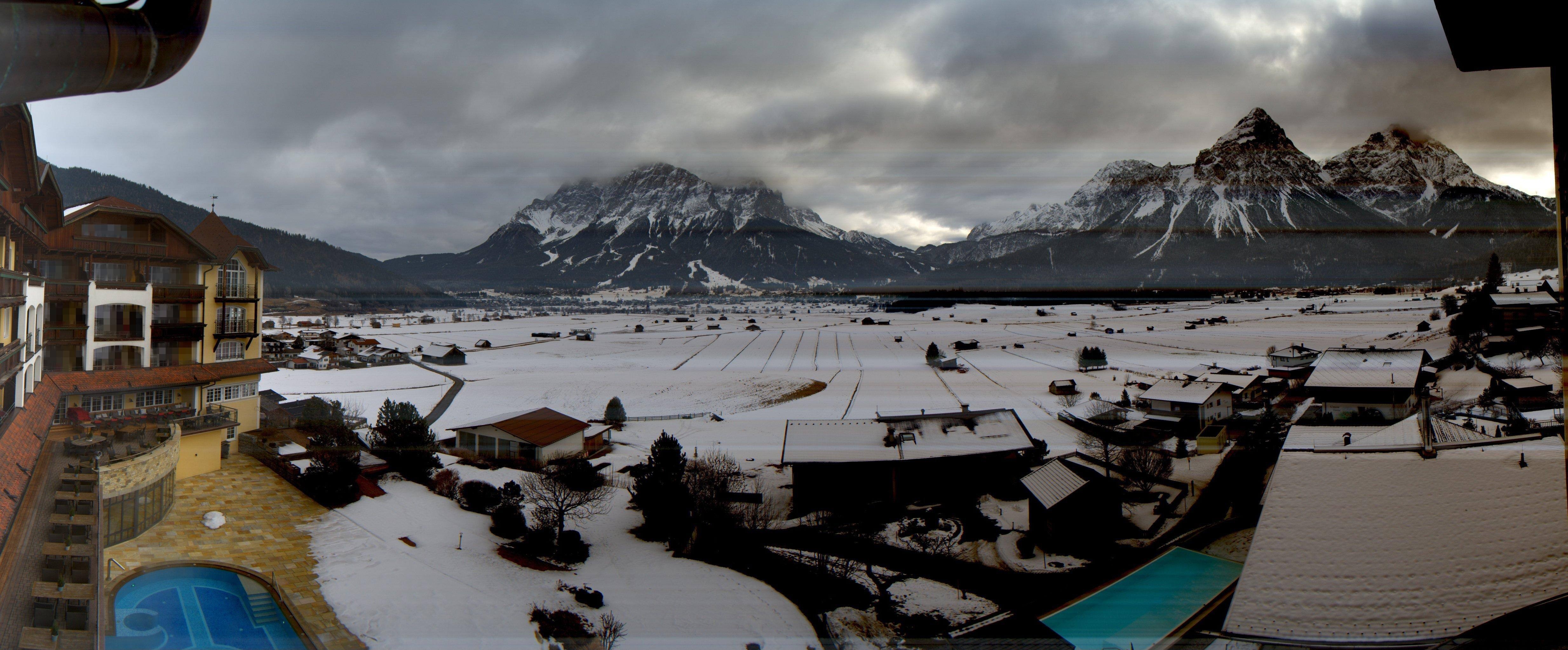 Archiv Foto Webcam Panoramablick Zugspitze