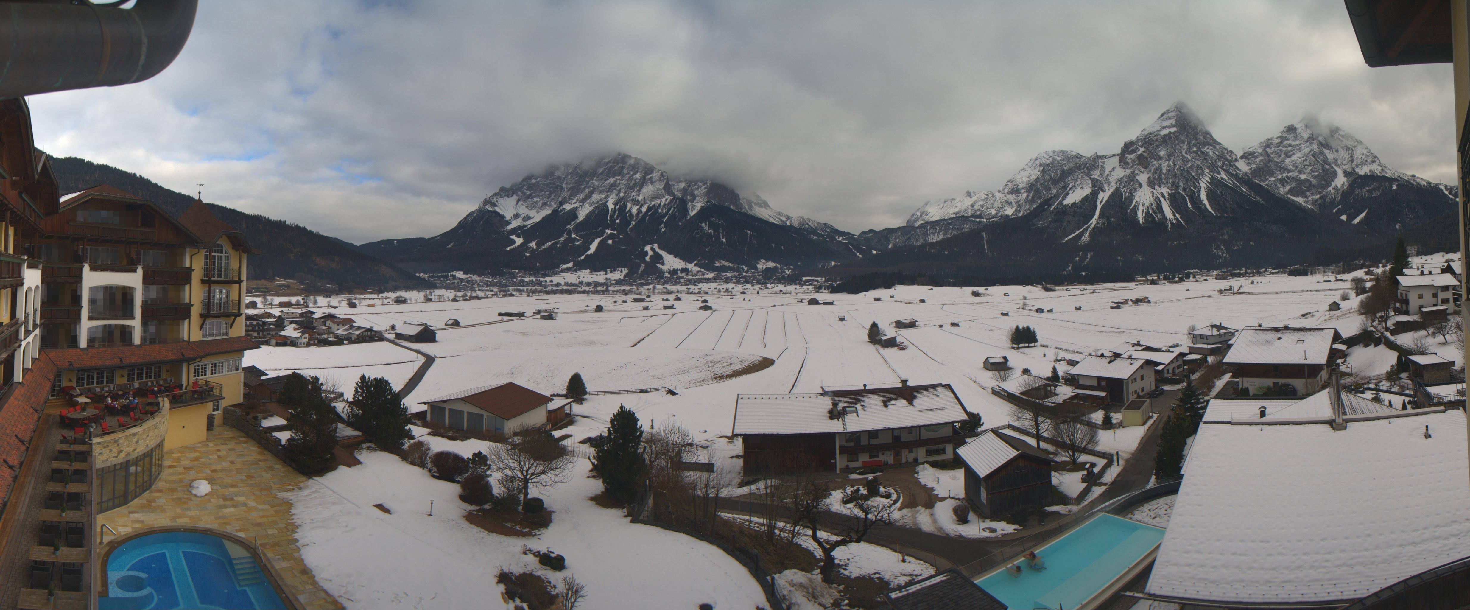 Archiv Foto Webcam Panoramablick Zugspitze