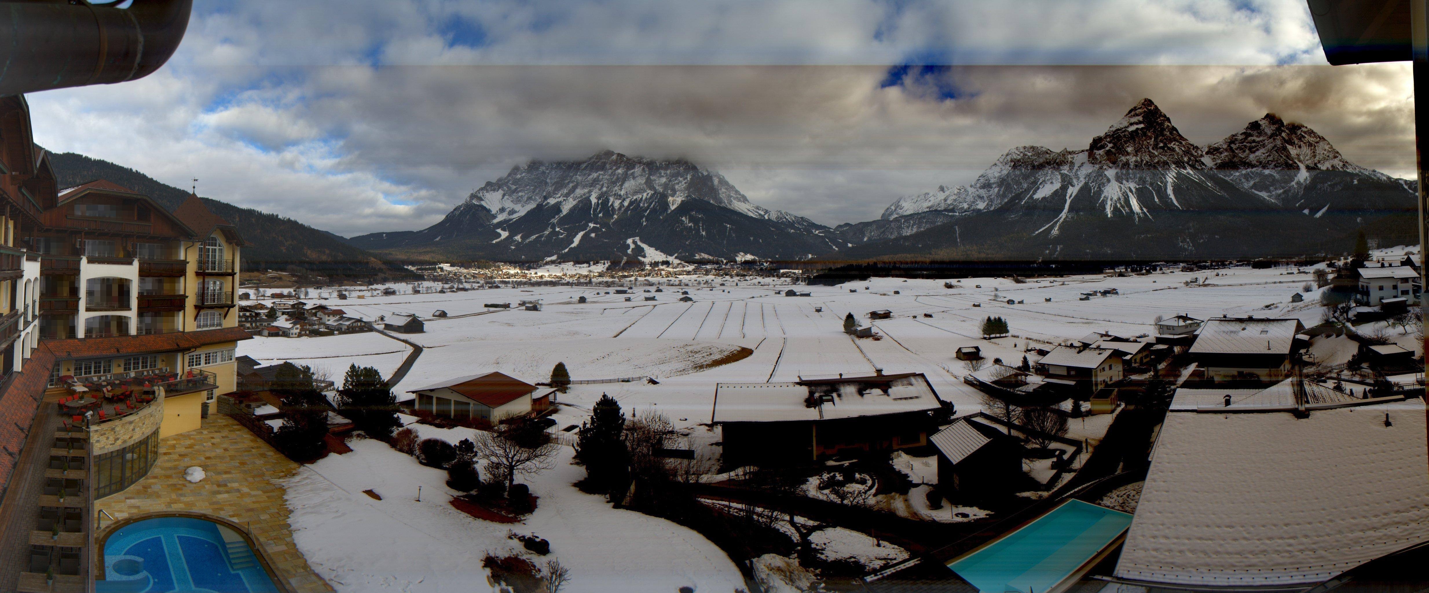 Archiv Foto Webcam Panoramablick Zugspitze