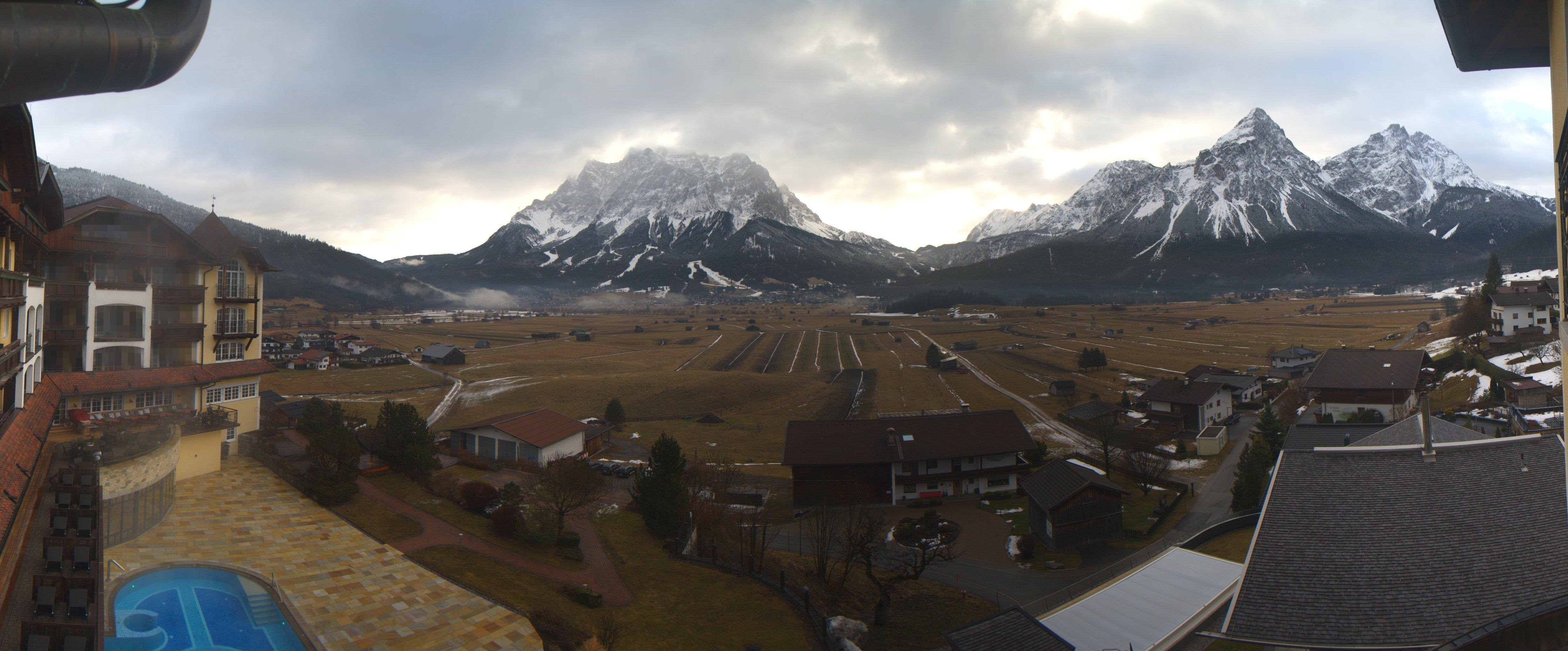 Archiv Foto Webcam Panoramablick Zugspitze