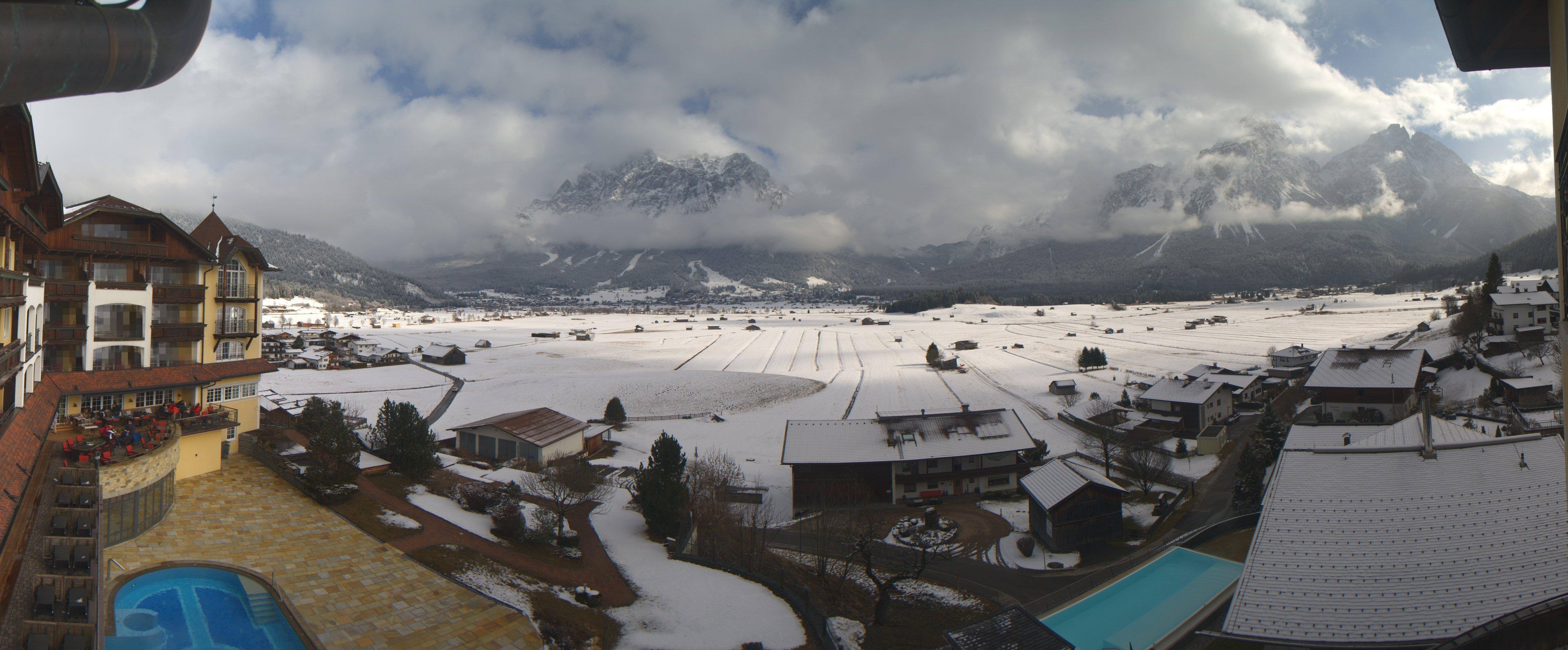 Archiv Foto Webcam Panoramablick Zugspitze
