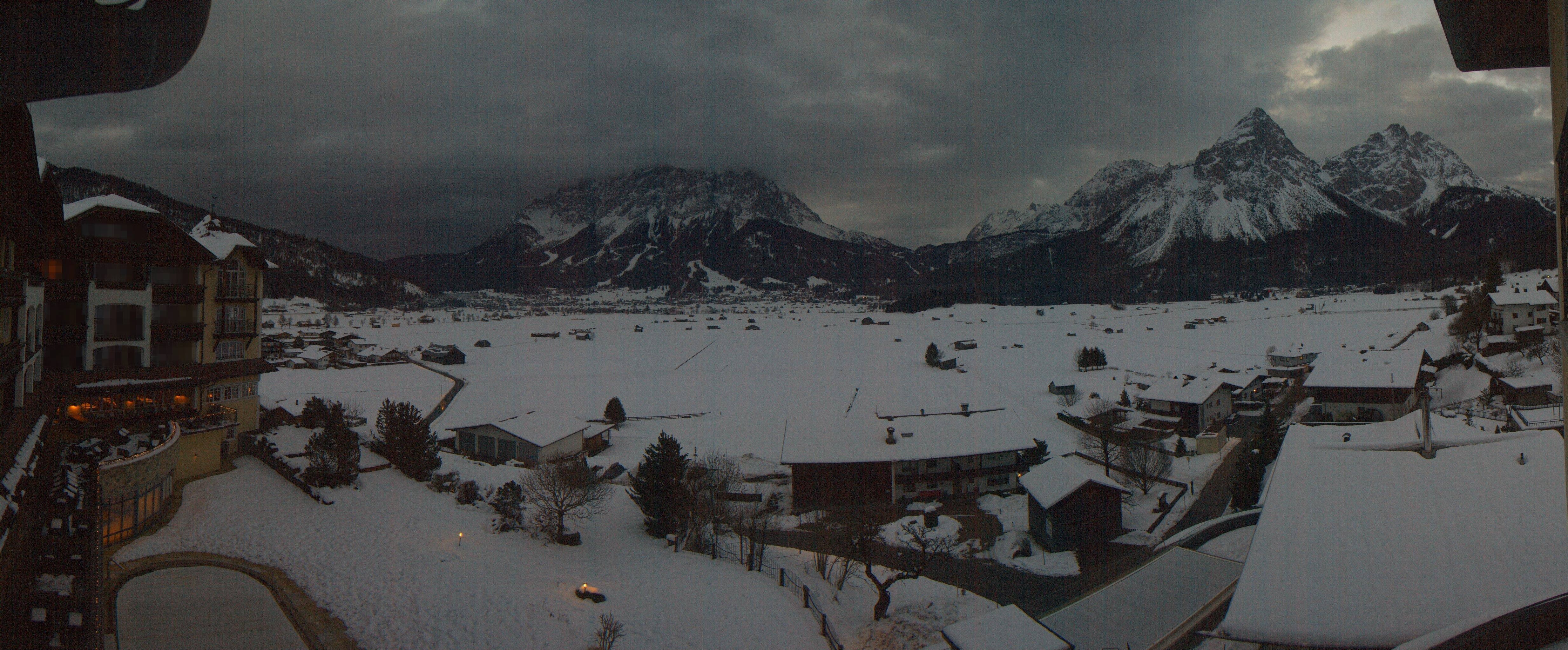 Archiv Foto Webcam Panoramablick Zugspitze
