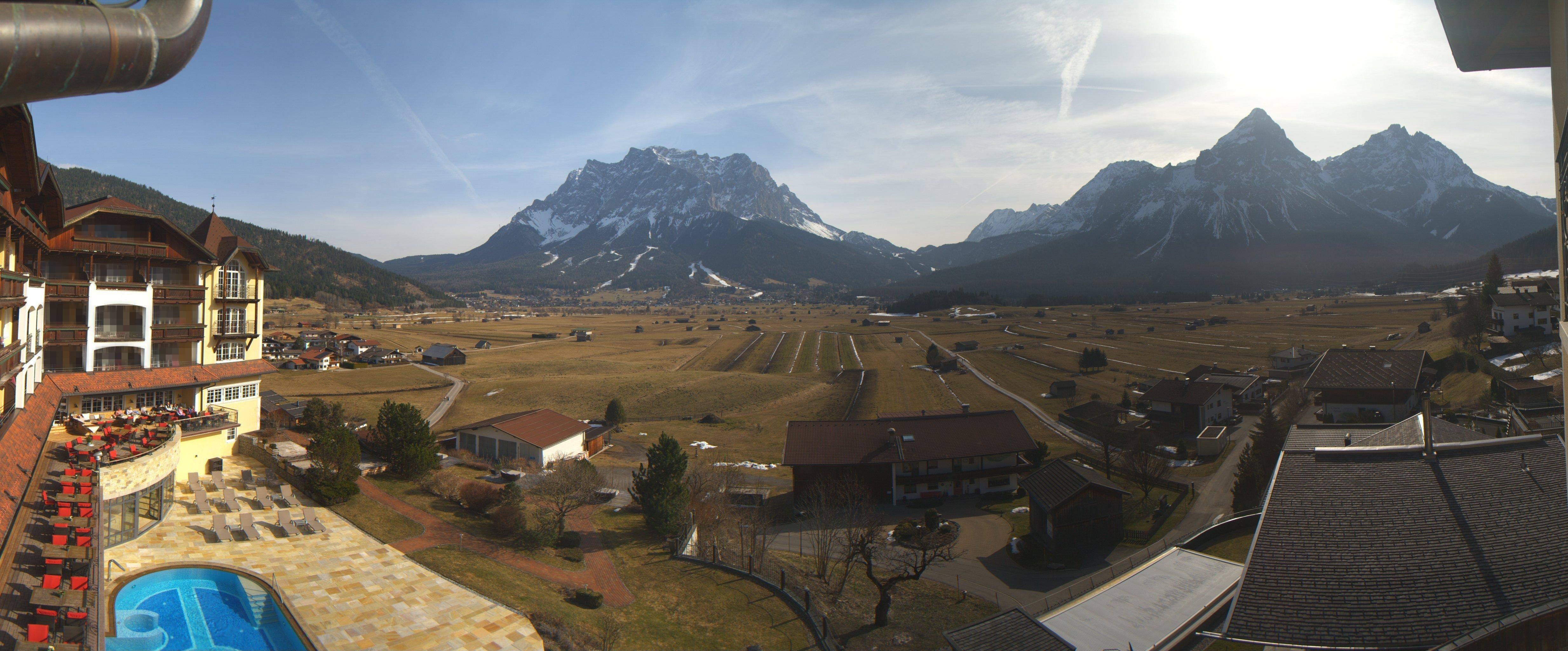 Archiv Foto Webcam Panoramablick Zugspitze