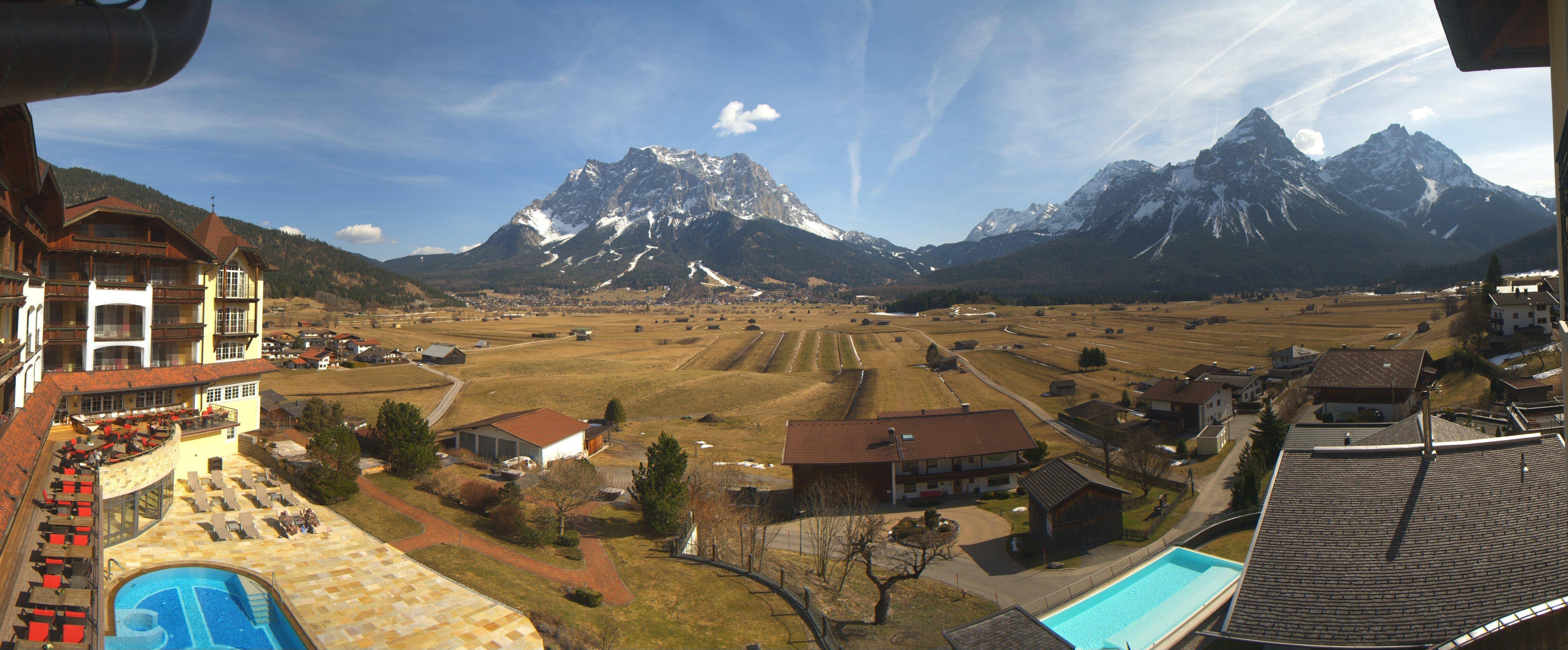Archiv Foto Webcam Panoramablick Zugspitze