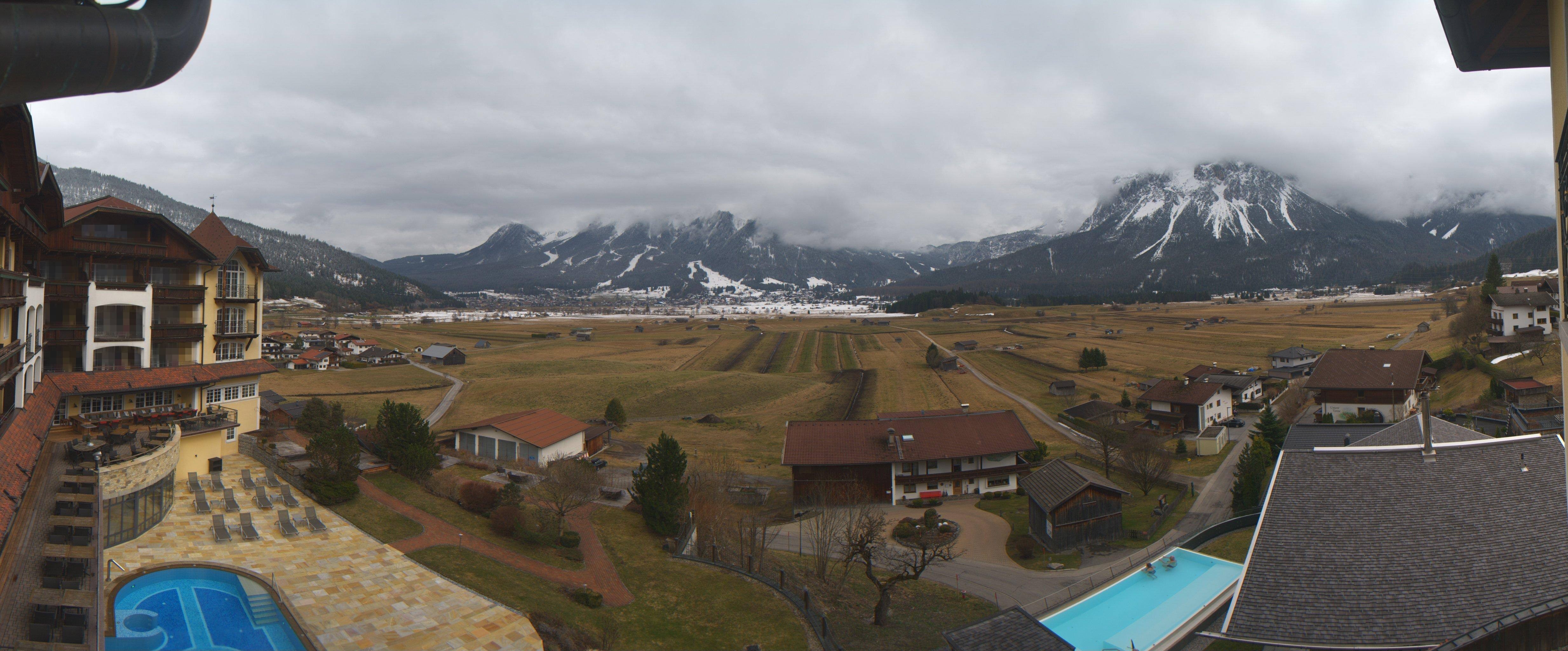 Archiv Foto Webcam Panoramablick Zugspitze