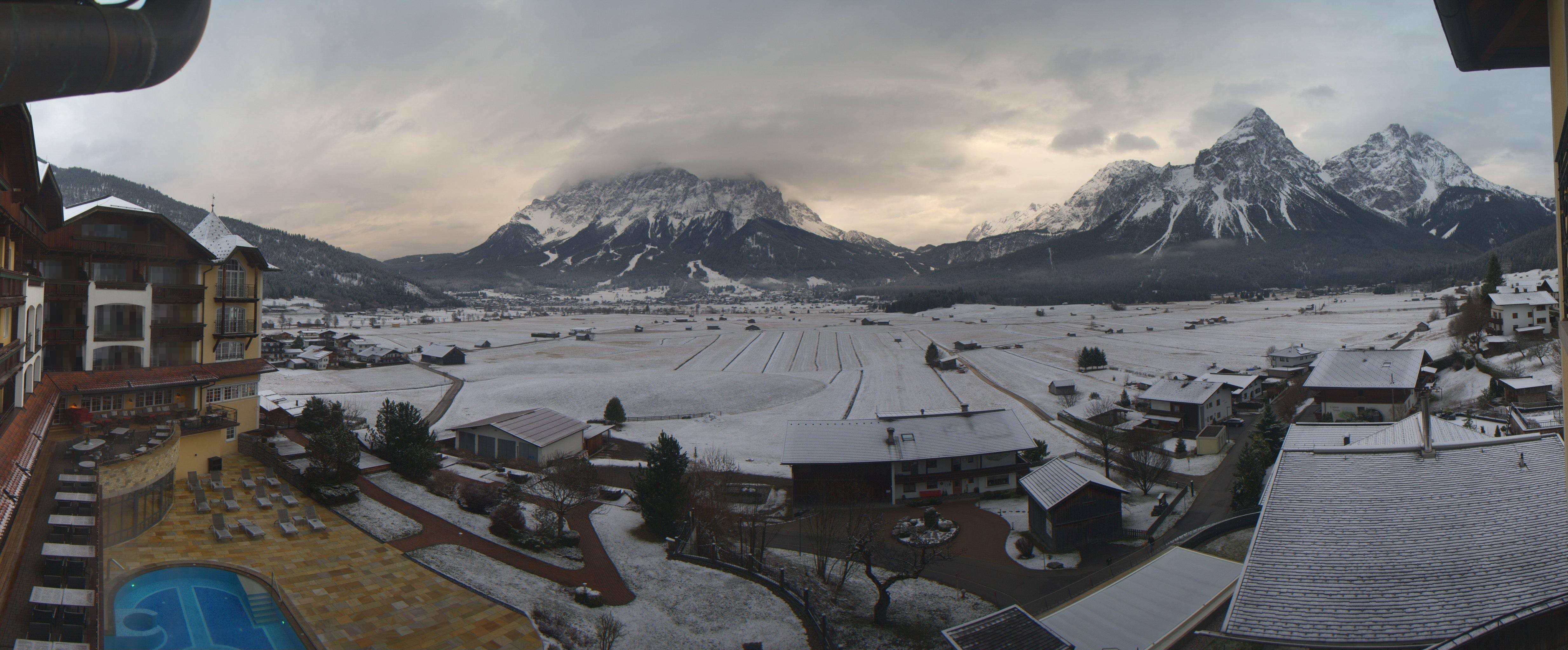 Archiv Foto Webcam Panoramablick Zugspitze