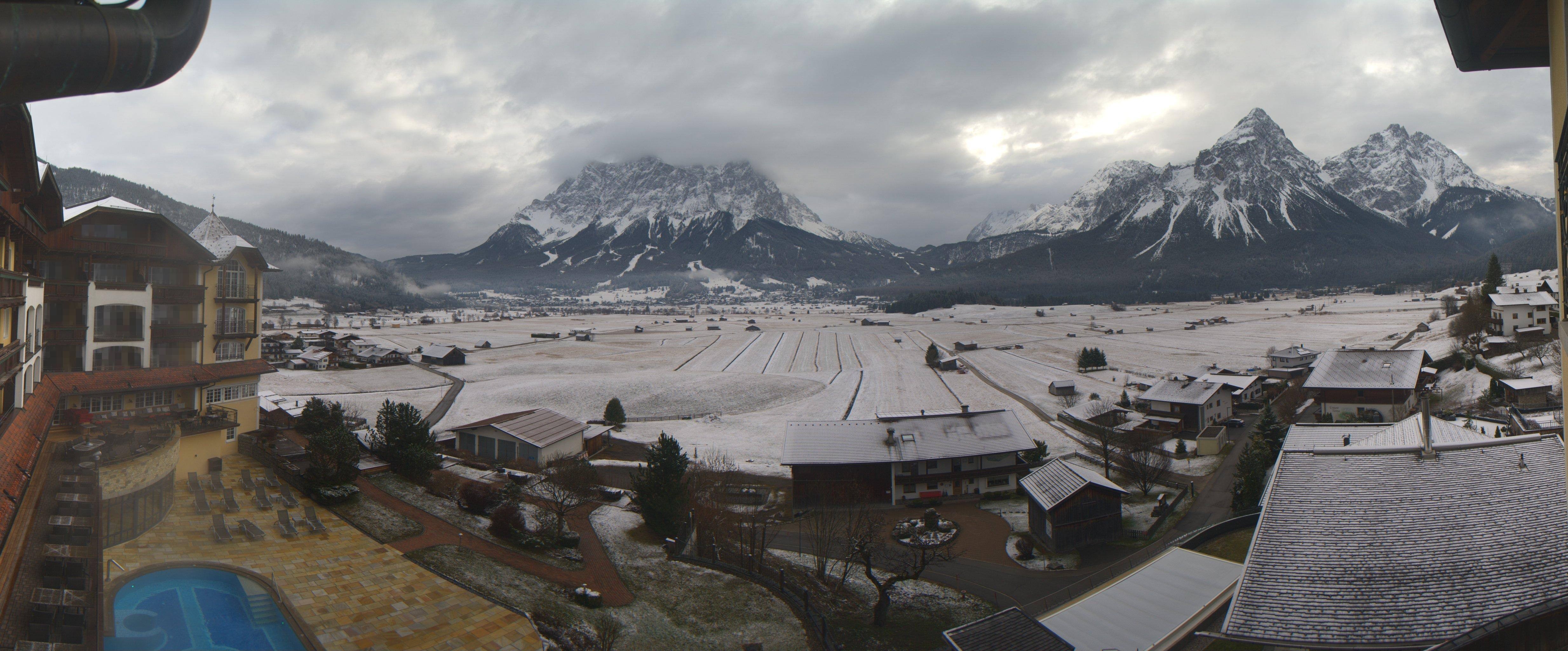 Archiv Foto Webcam Panoramablick Zugspitze
