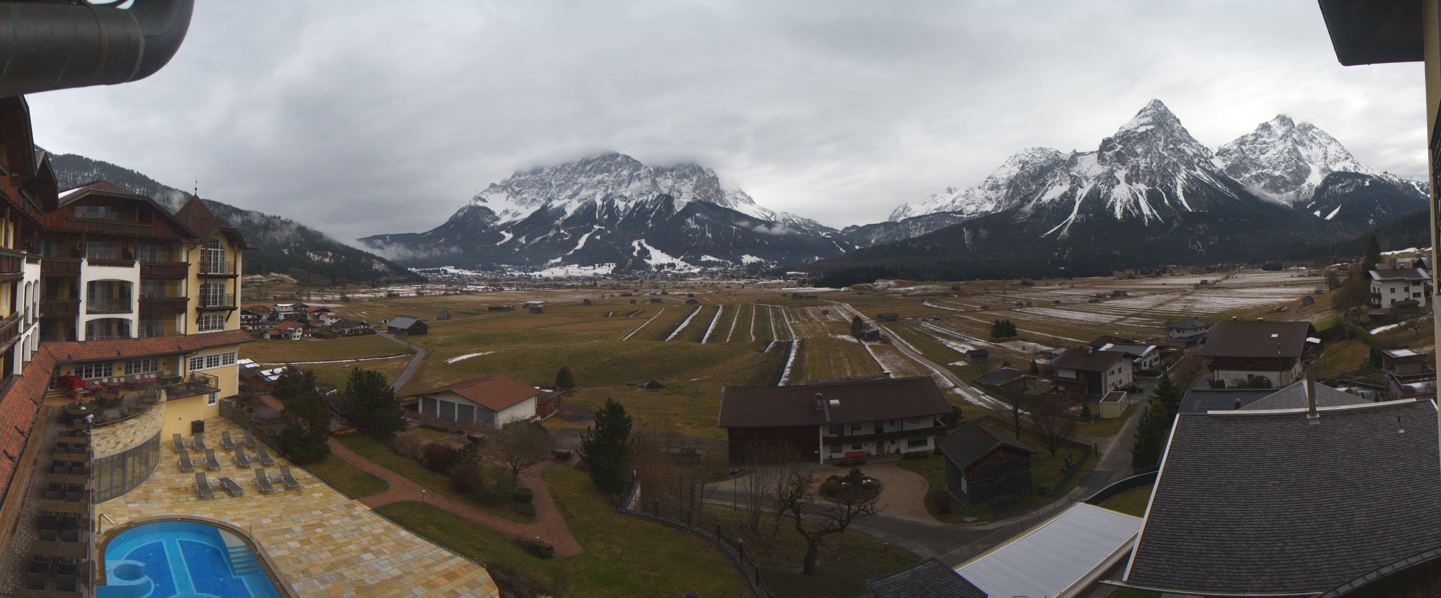 Archiv Foto Webcam Panoramablick Zugspitze