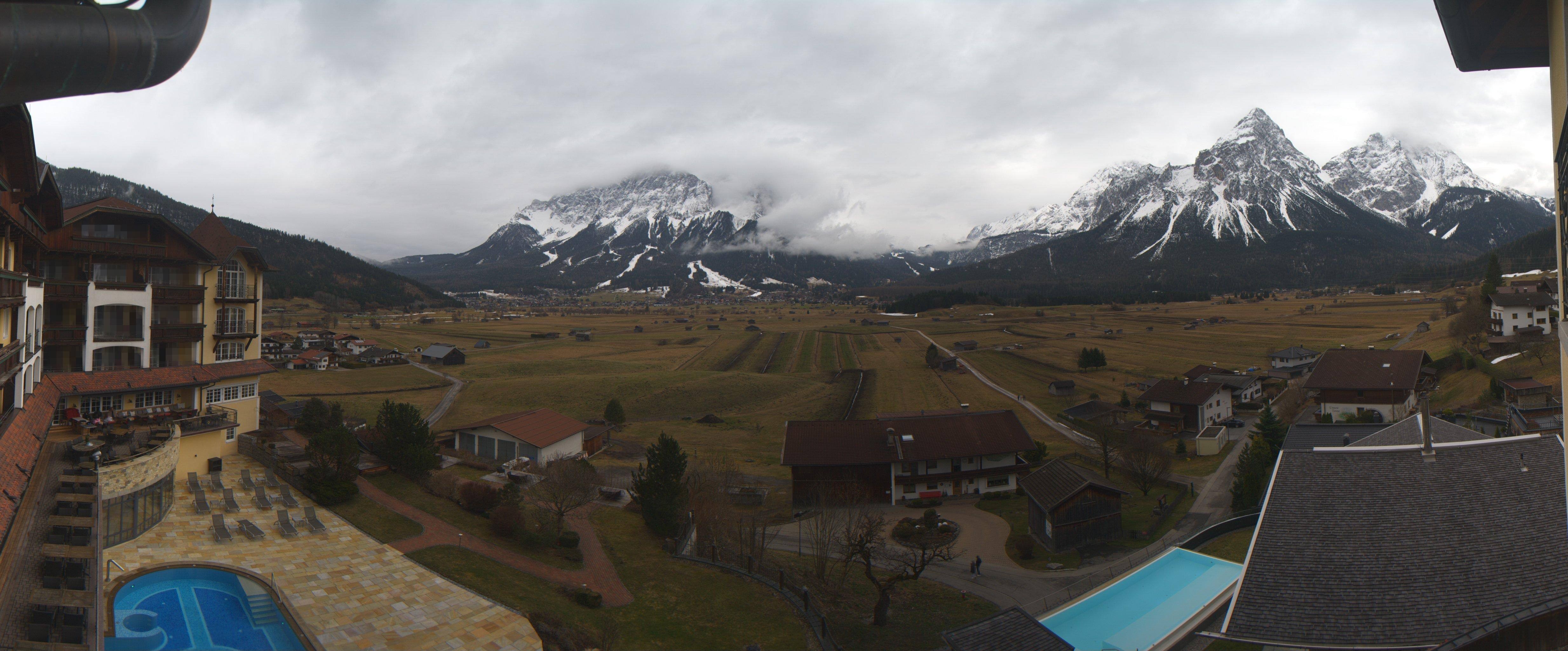 Archiv Foto Webcam Panoramablick Zugspitze