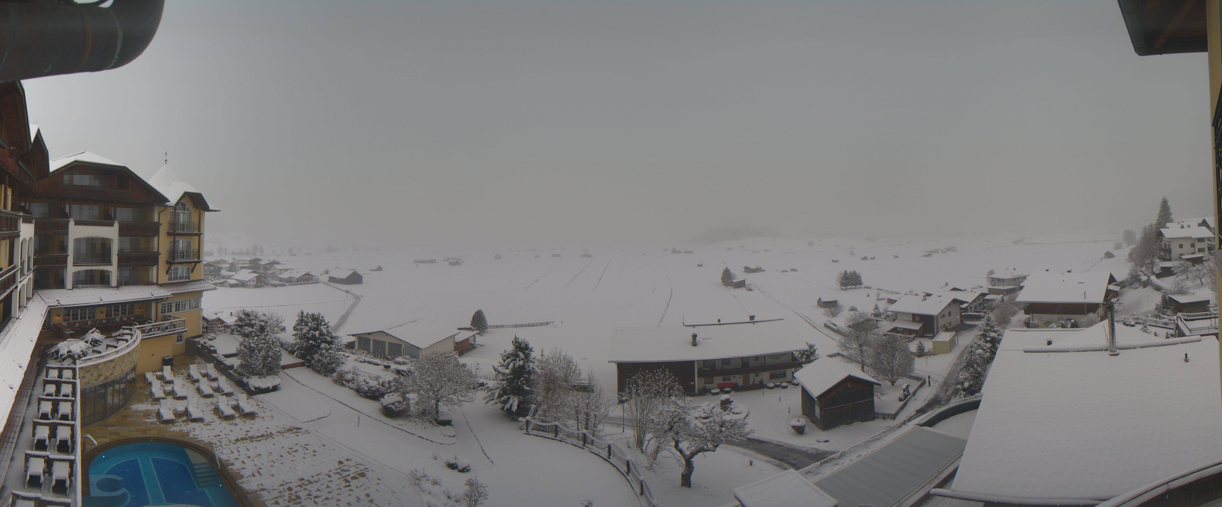 Archived image Webcam Panoramic view Hotel Post Lermoos