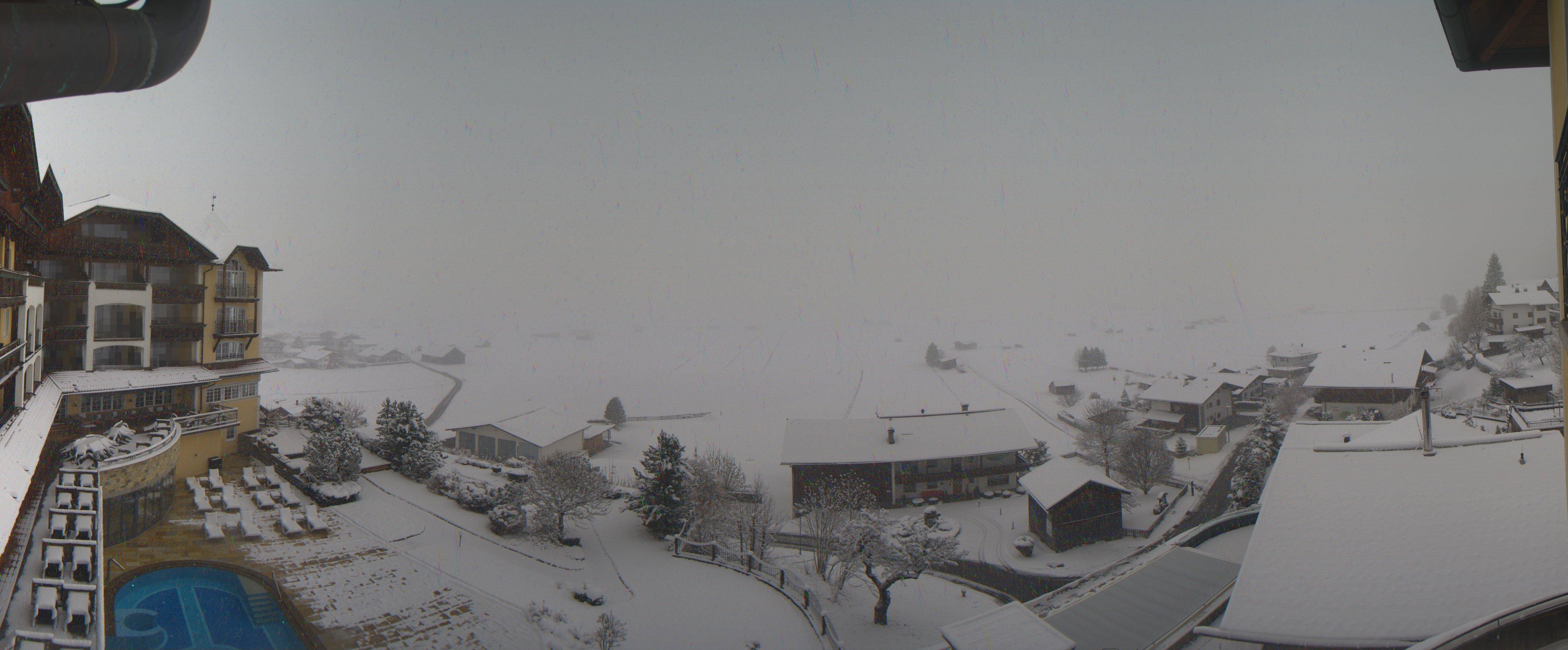 Archived image Webcam Panoramic view Hotel Post Lermoos