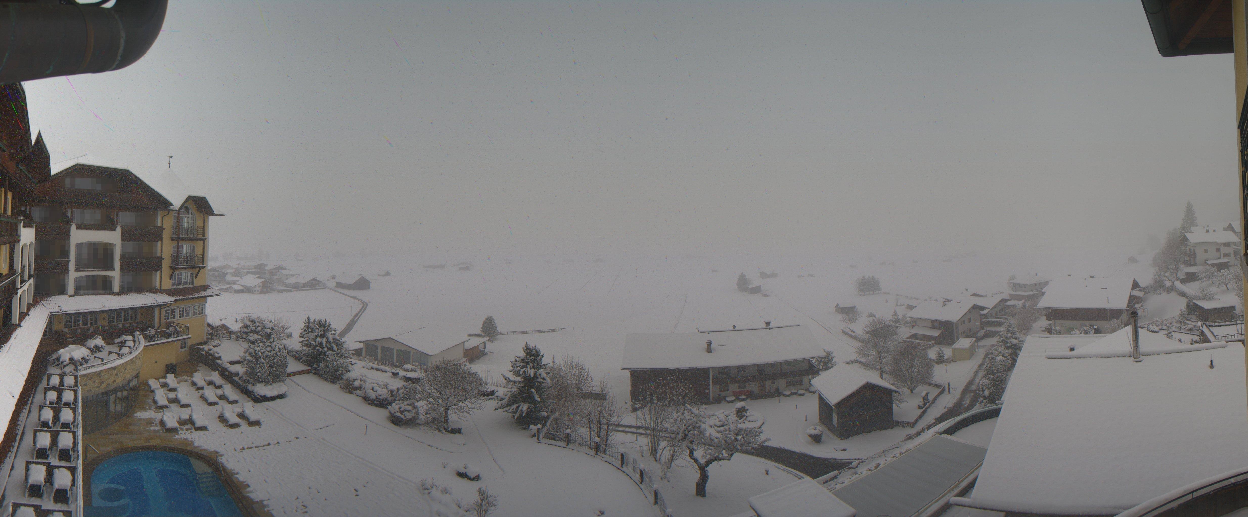 Archived image Webcam Panoramic view Hotel Post Lermoos