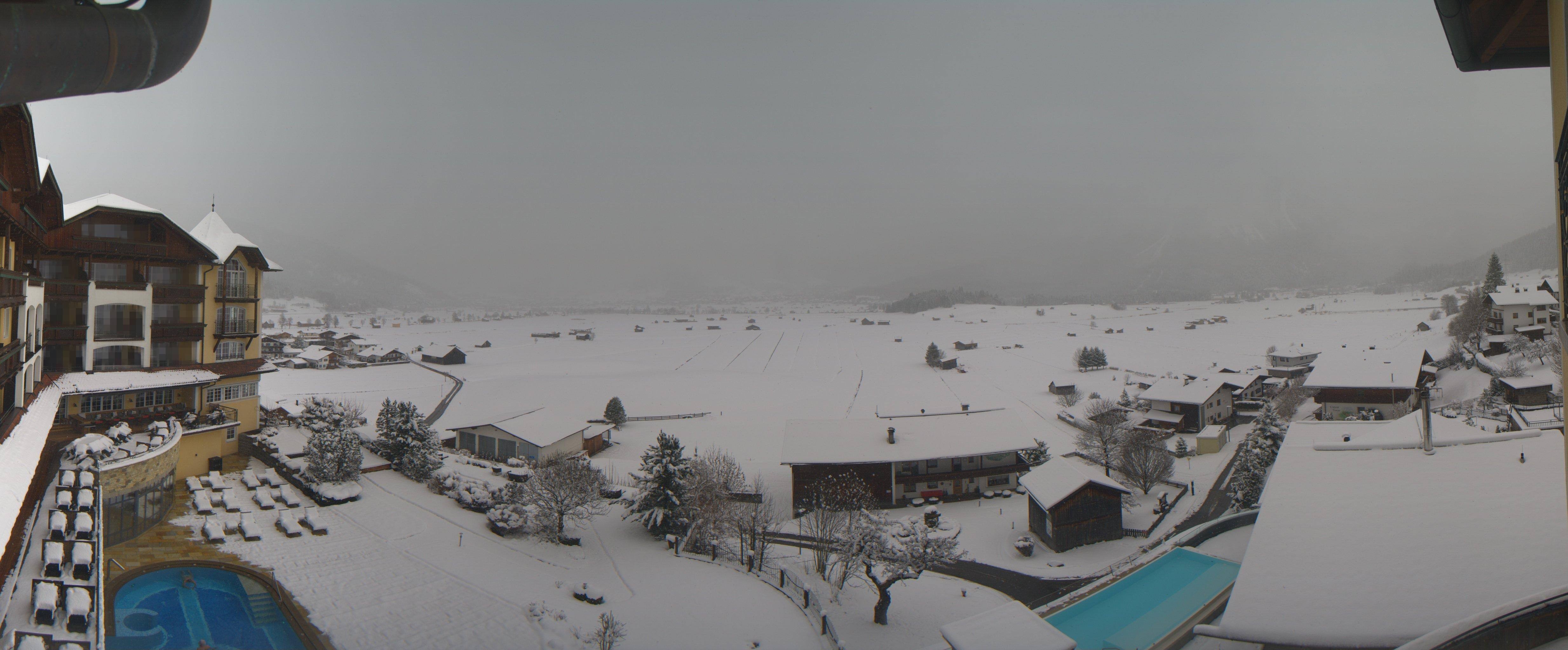 Archived image Webcam Panoramic view Hotel Post Lermoos