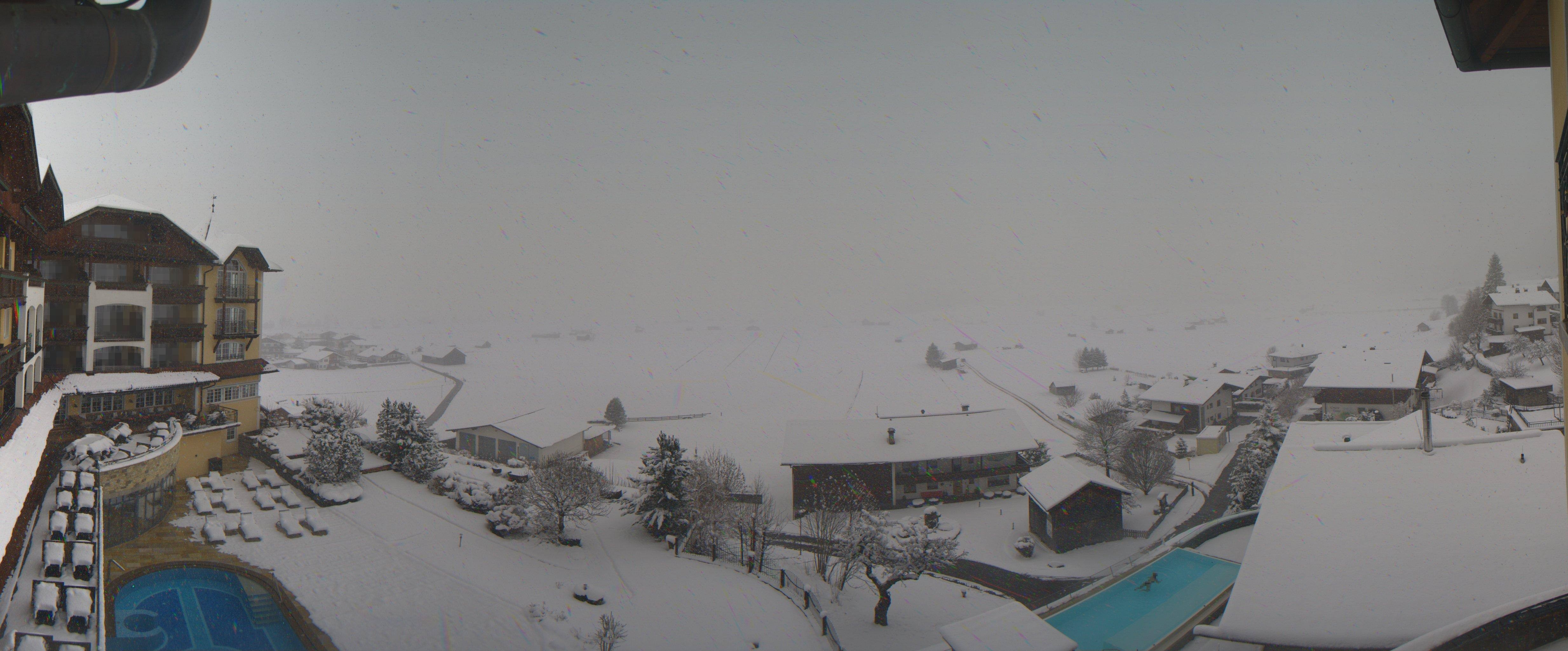 Archived image Webcam Panoramic view Hotel Post Lermoos