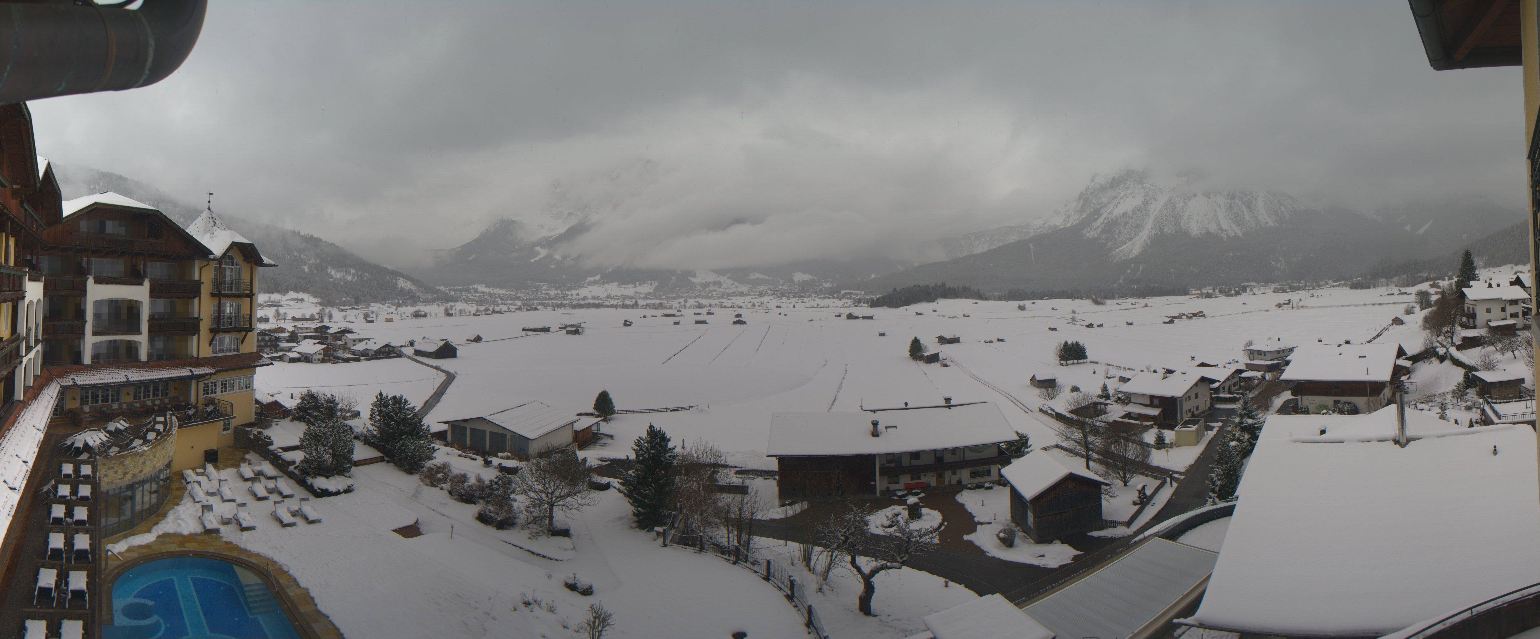 Archiv Foto Webcam Panoramablick Zugspitze