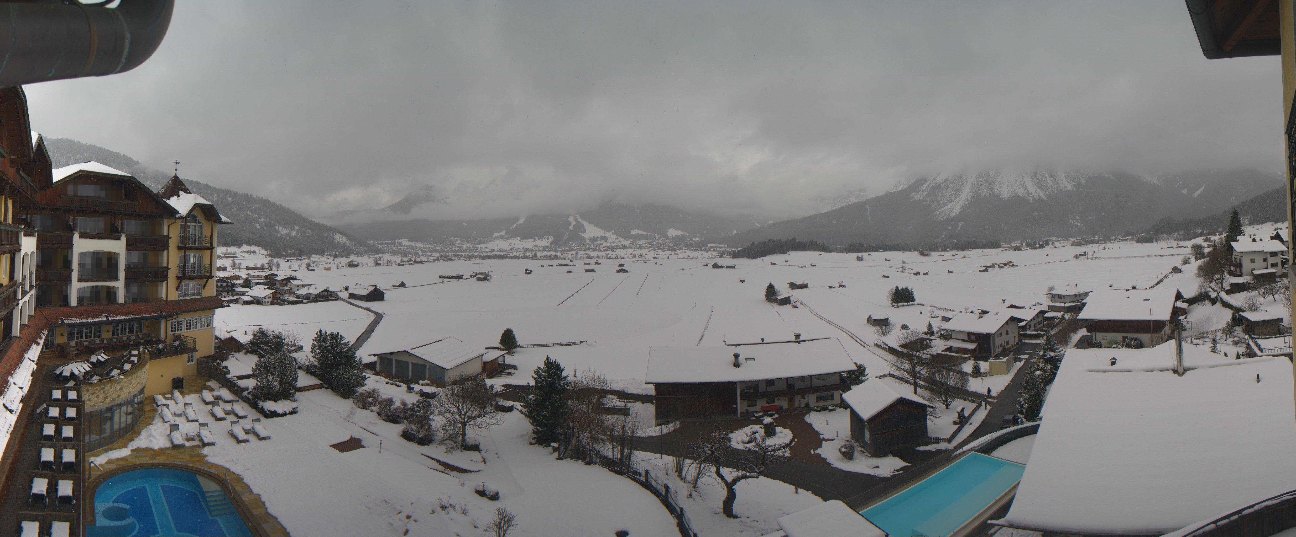 Archiv Foto Webcam Panoramablick Zugspitze