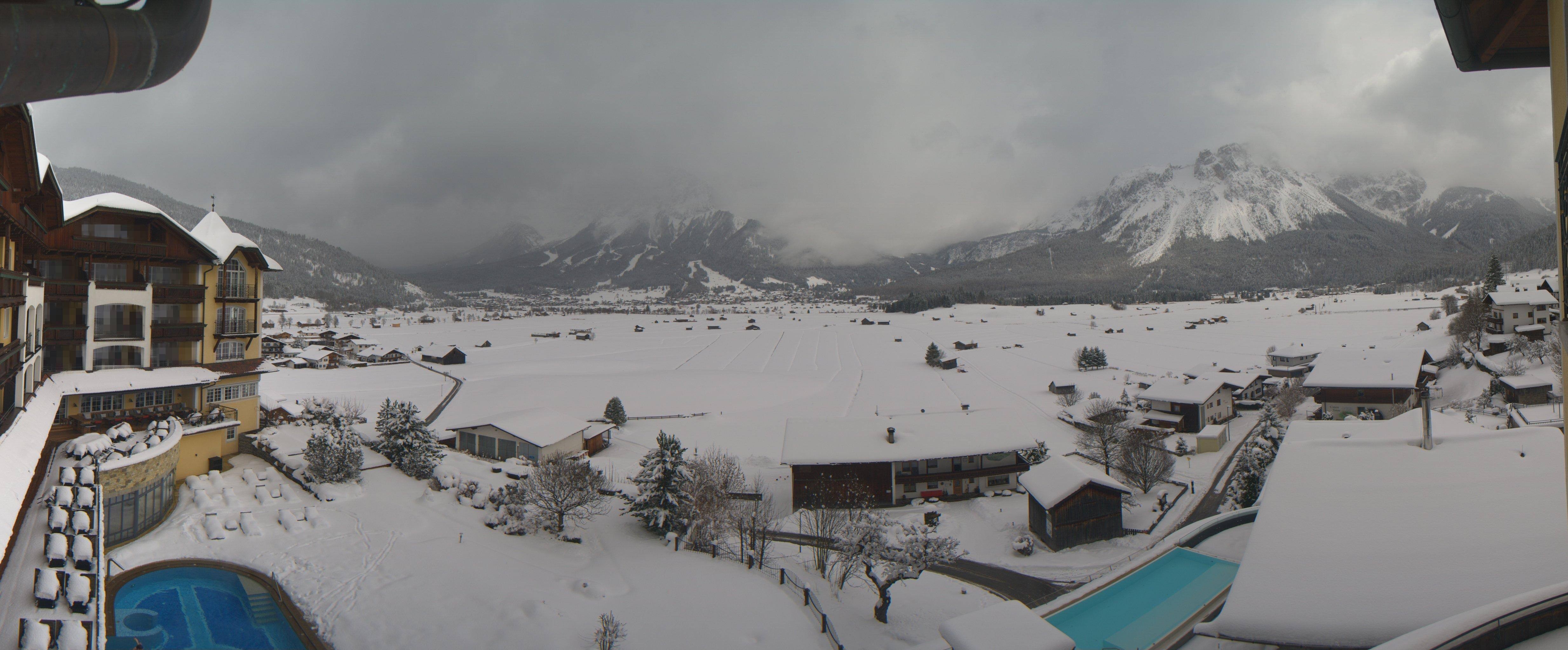 Archiv Foto Webcam Panoramablick Zugspitze