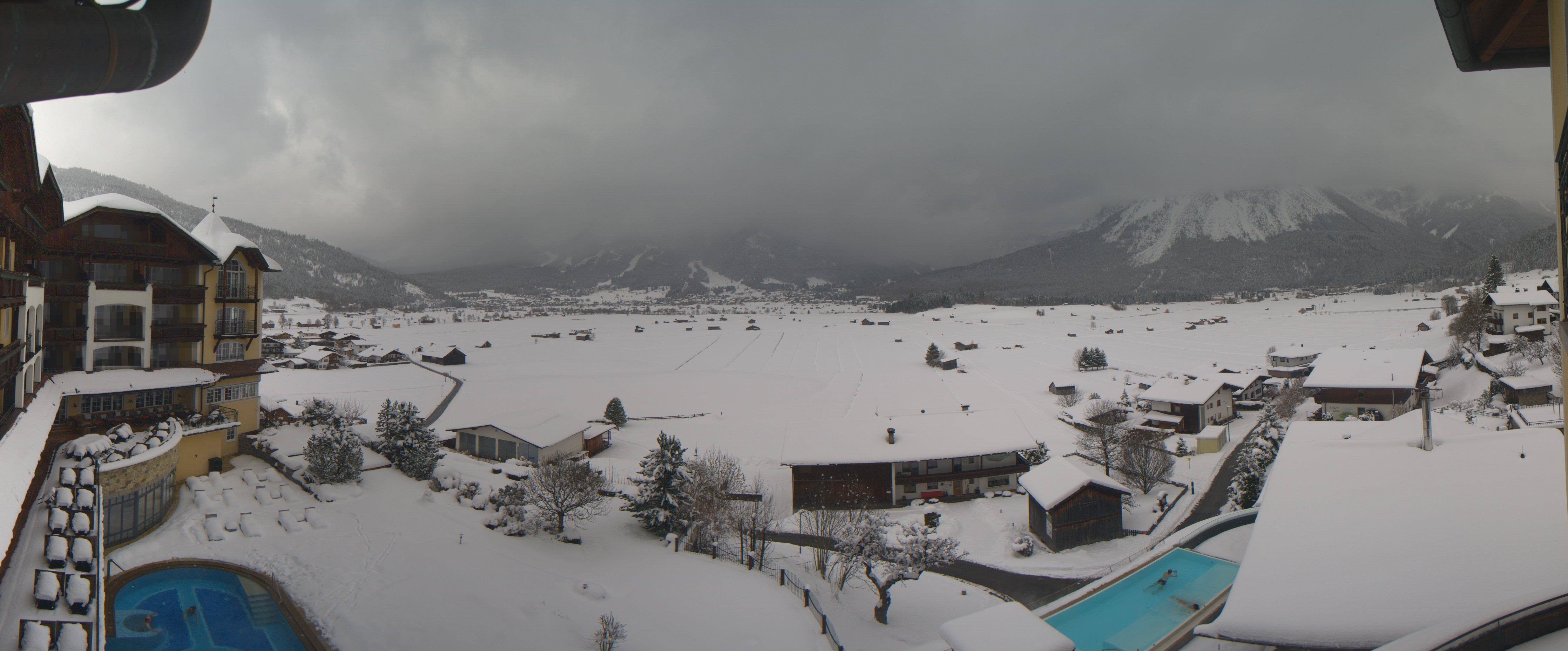 Archiv Foto Webcam Panoramablick Zugspitze