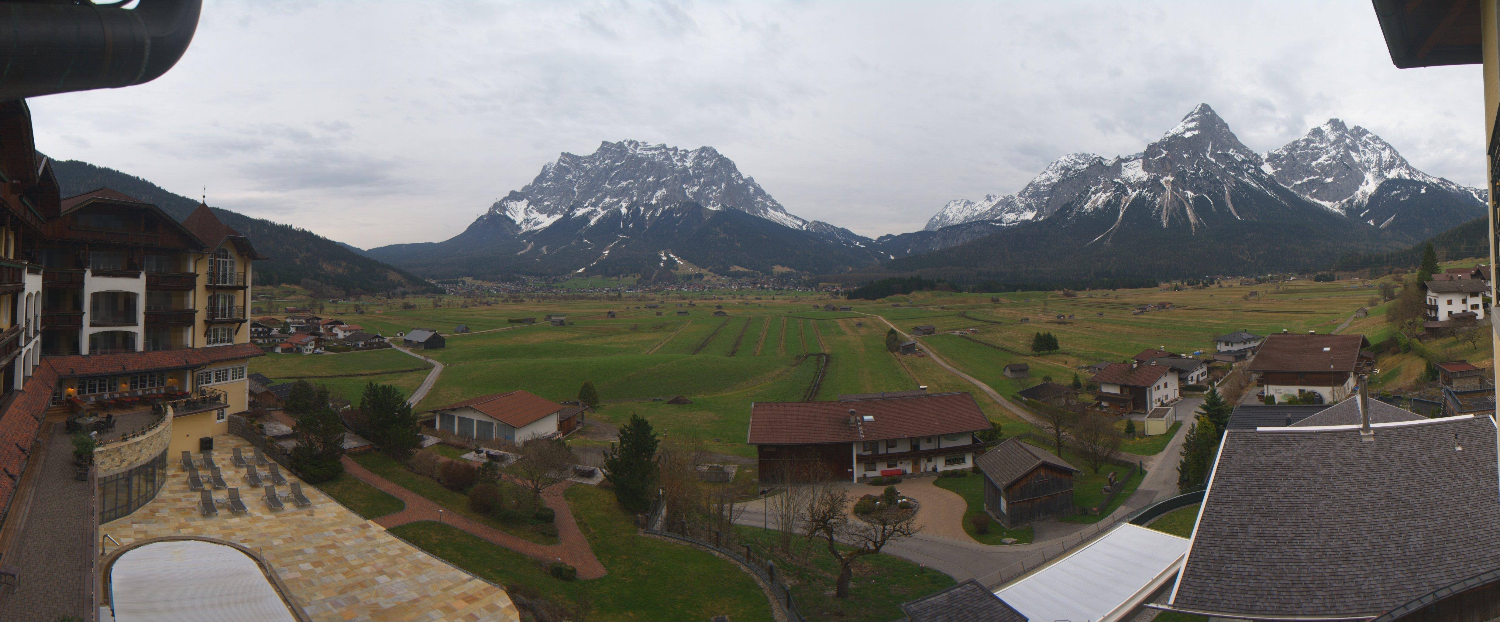 Archiv Foto Webcam Panoramablick Zugspitze
