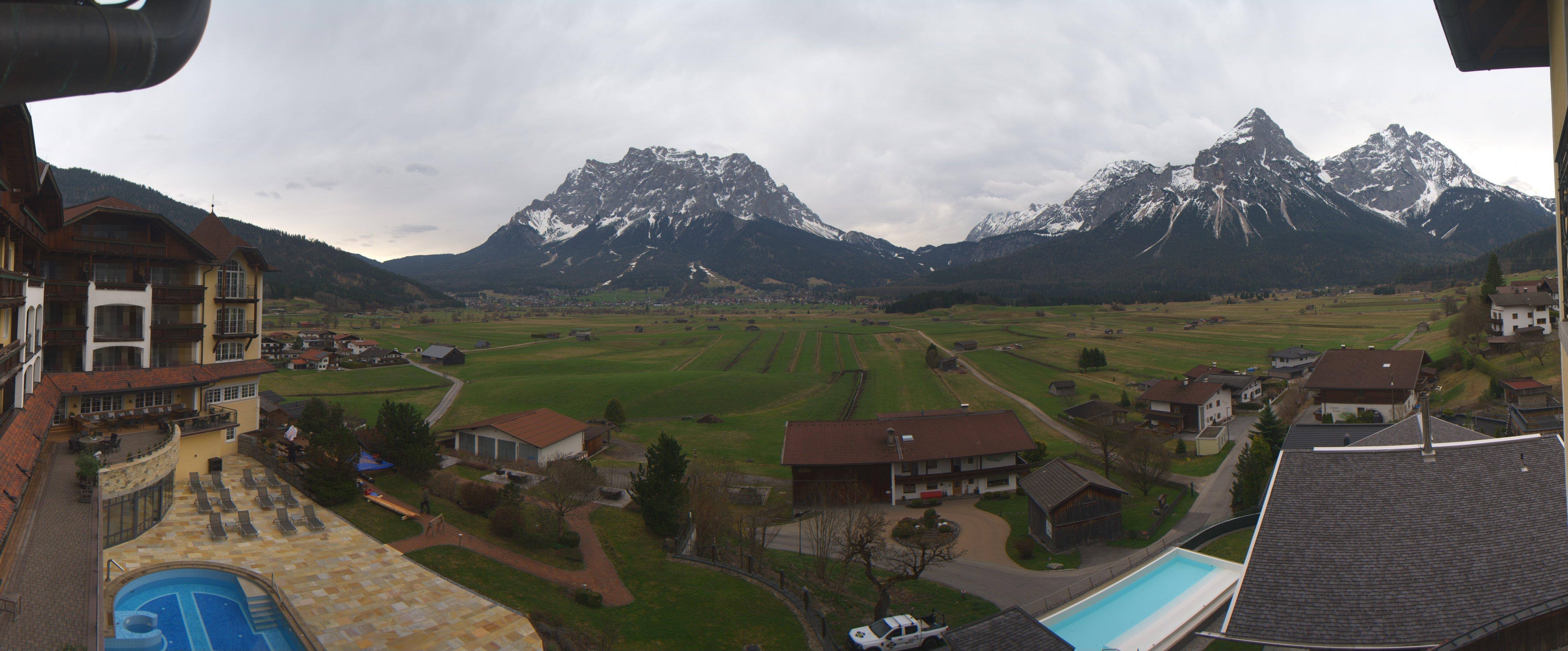 Archiv Foto Webcam Panoramablick Zugspitze