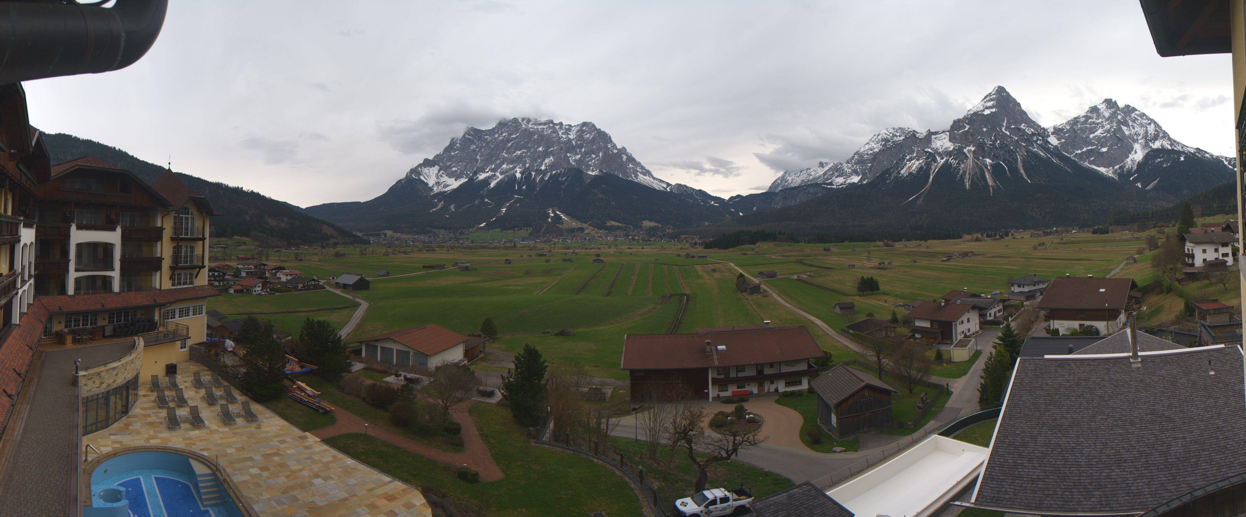 Archiv Foto Webcam Panoramablick Zugspitze