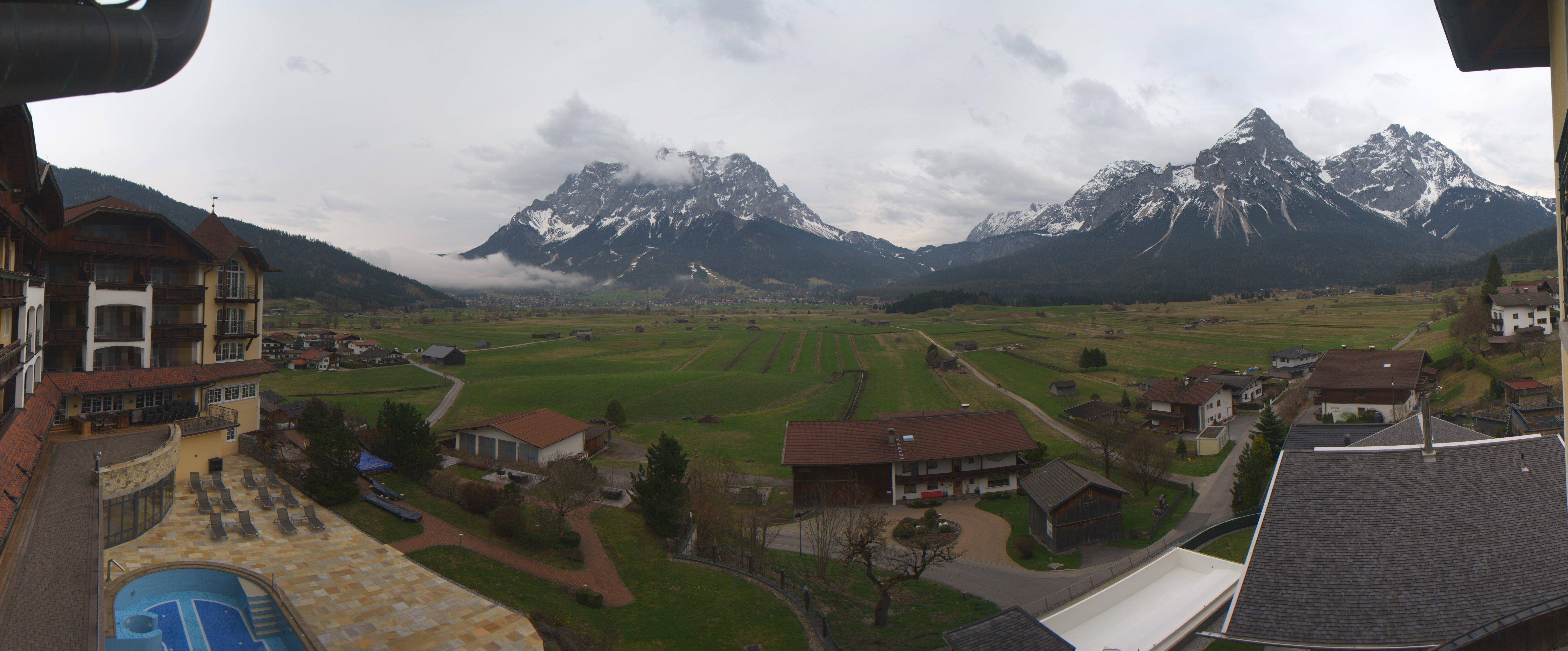 Archiv Foto Webcam Panoramablick Zugspitze