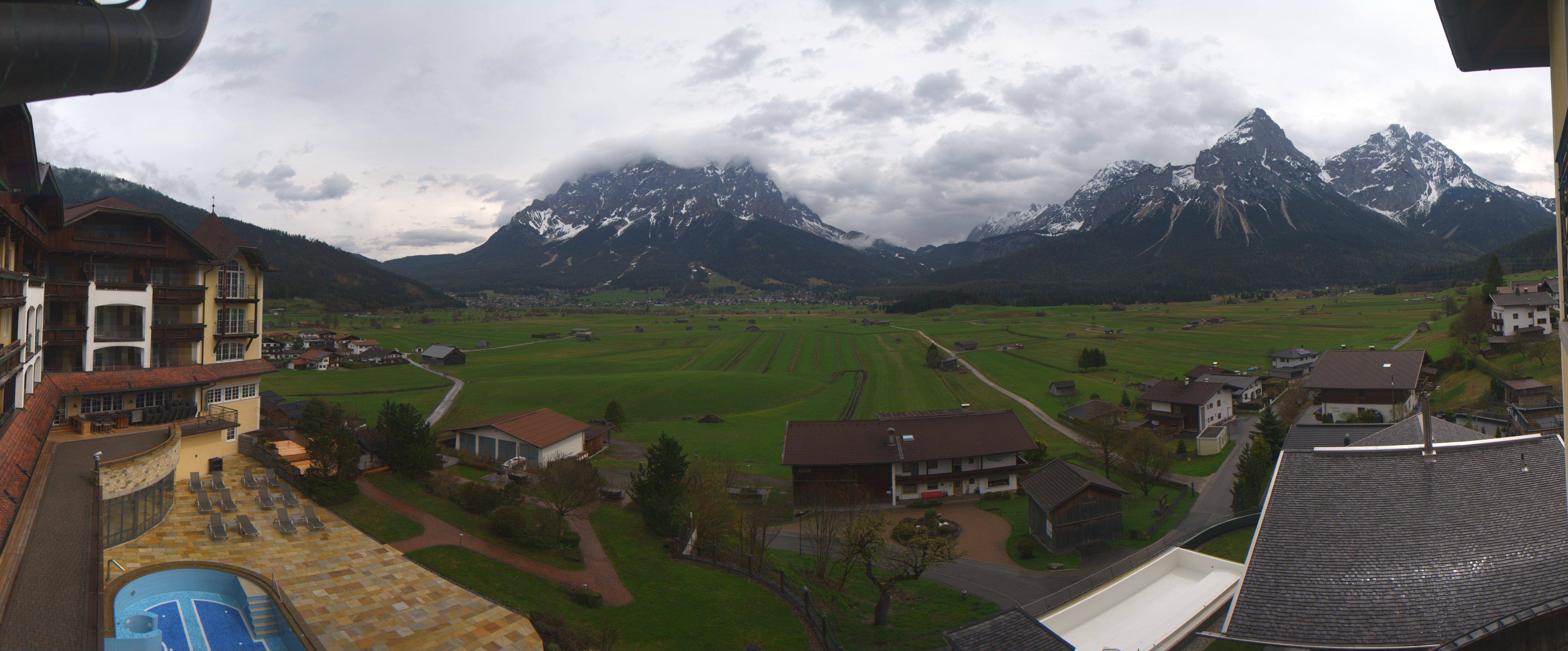 Archiv Foto Webcam Panoramablick Zugspitze