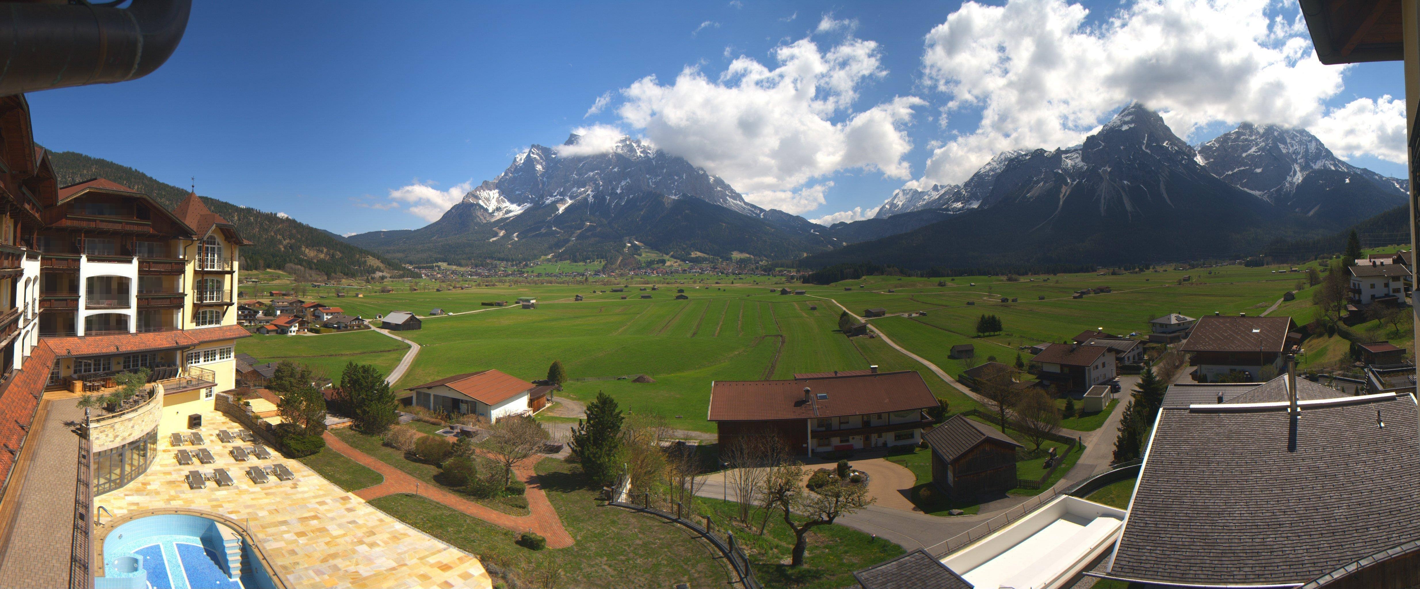 Archiv Foto Webcam Panoramablick Zugspitze