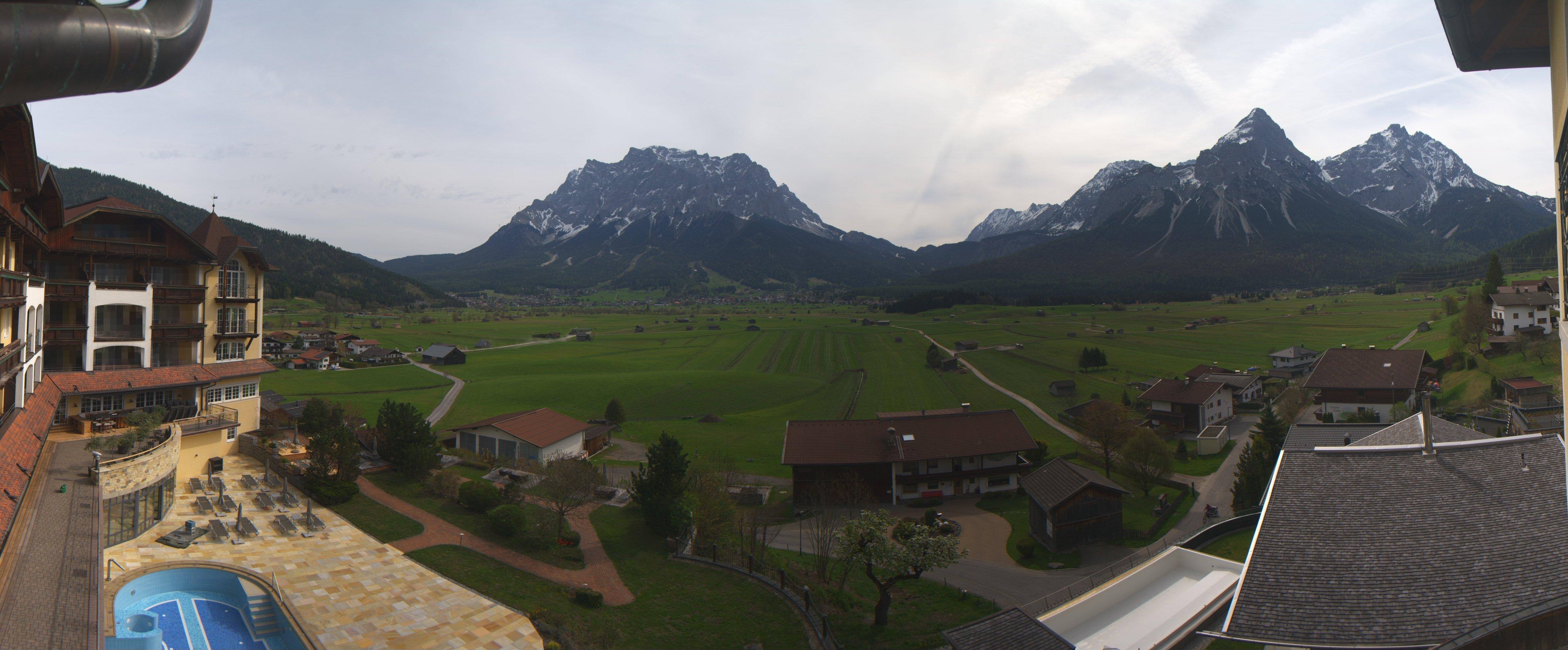 Archiv Foto Webcam Panoramablick Zugspitze