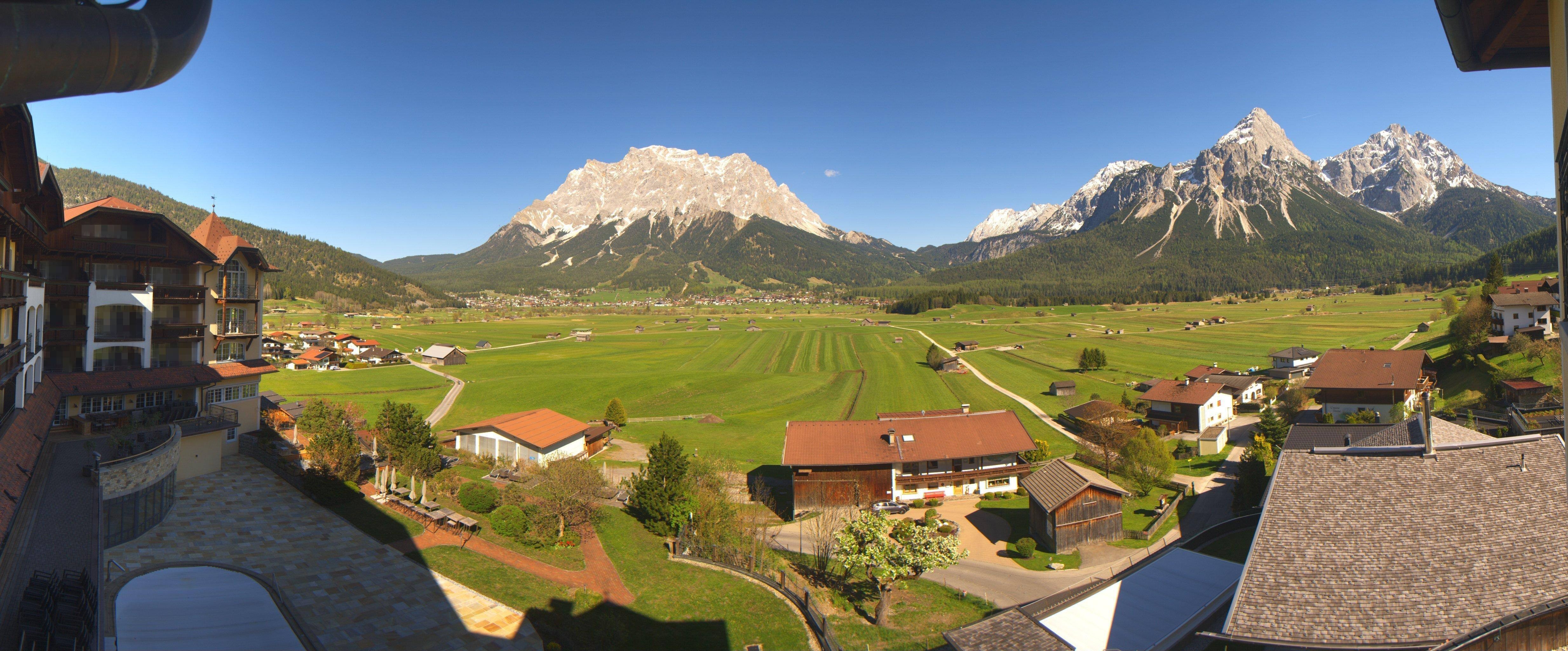 Archiv Foto Webcam Panoramablick Zugspitze