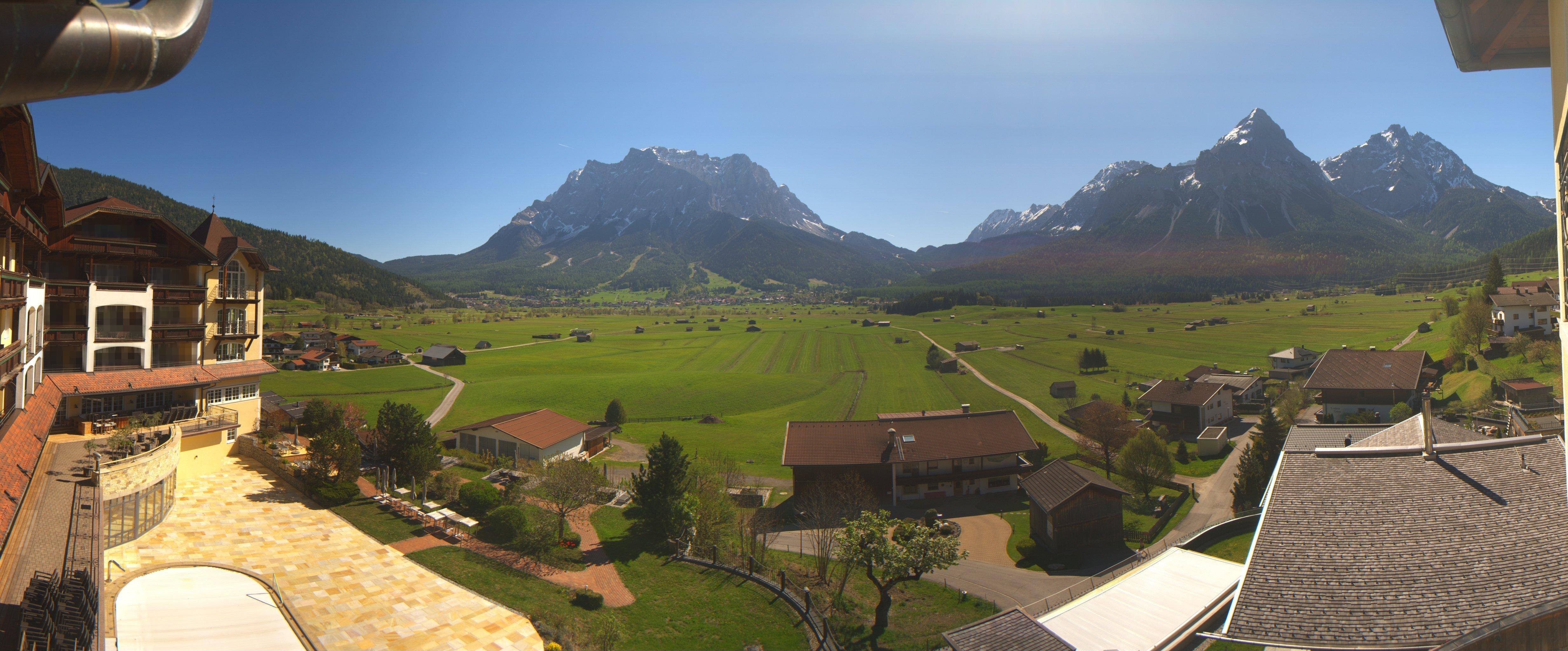 Archiv Foto Webcam Panoramablick Zugspitze