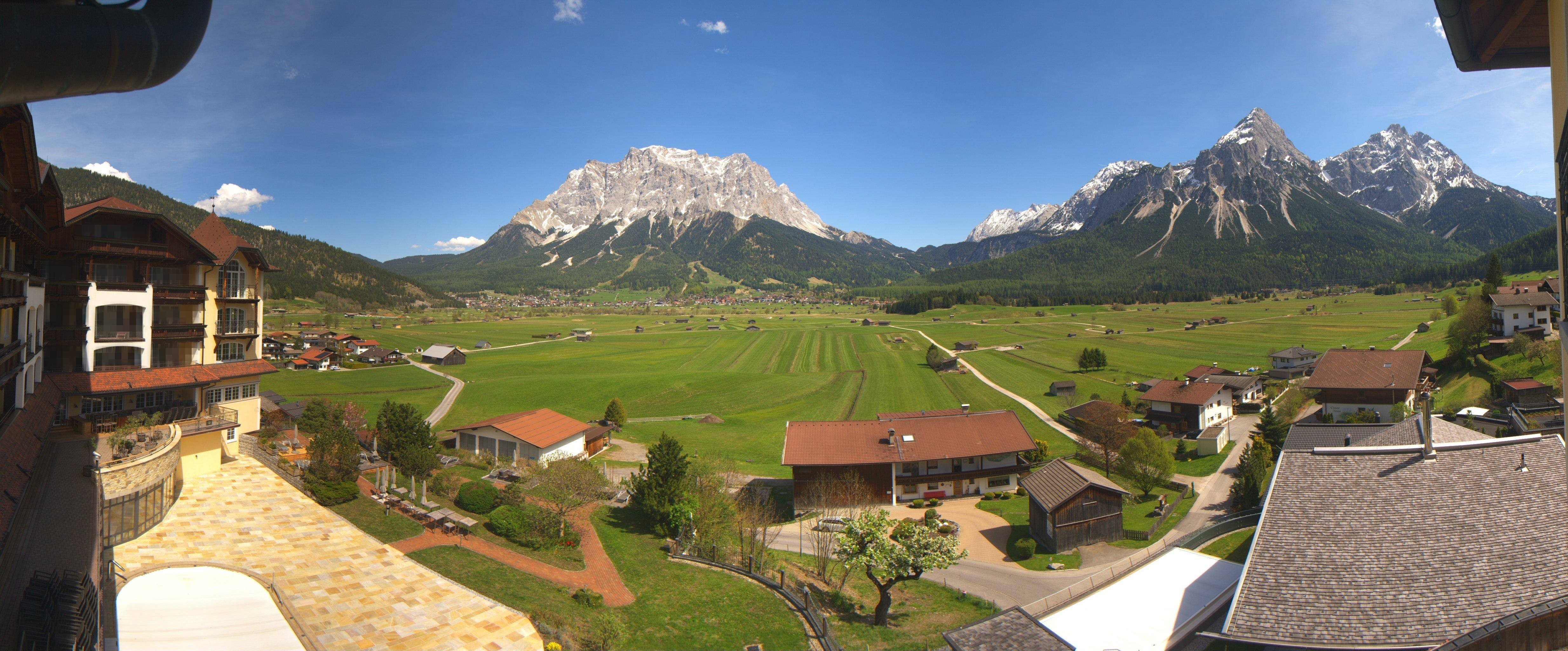 Archiv Foto Webcam Panoramablick Zugspitze