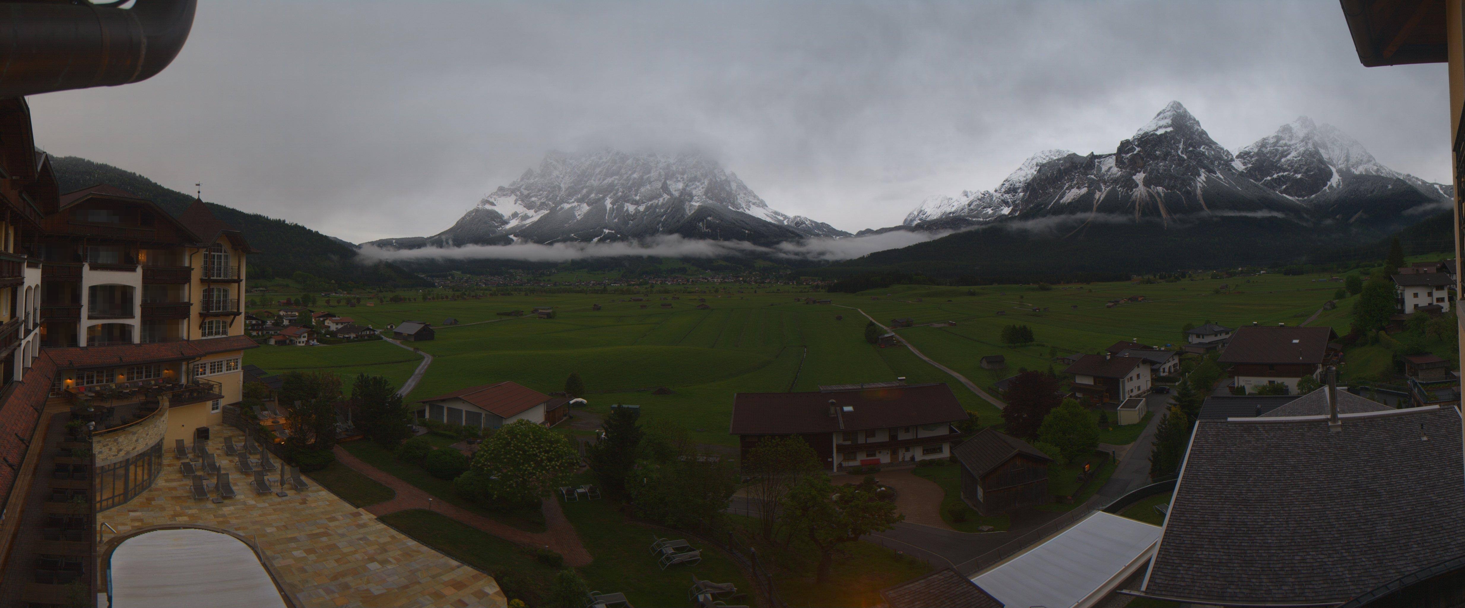 Archiv Foto Webcam Panoramablick Zugspitze