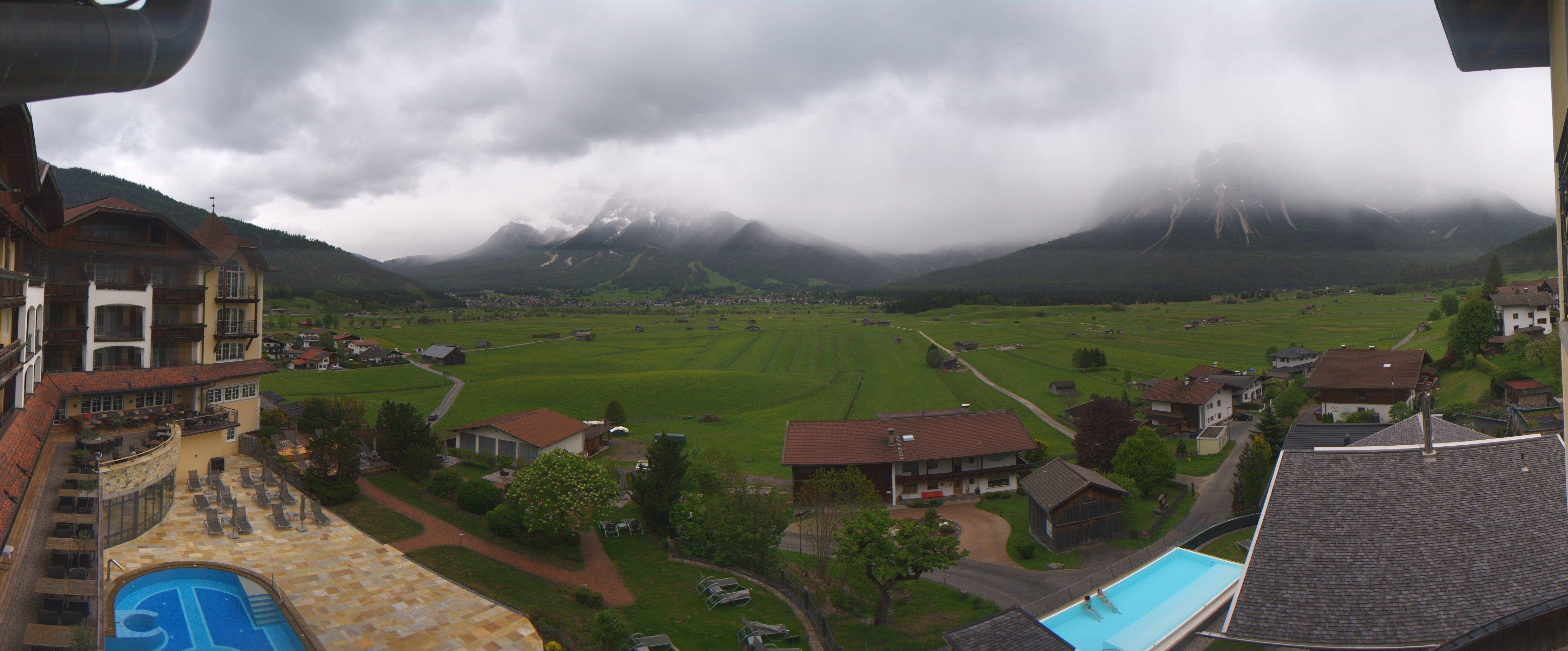 Archiv Foto Webcam Panoramablick Zugspitze