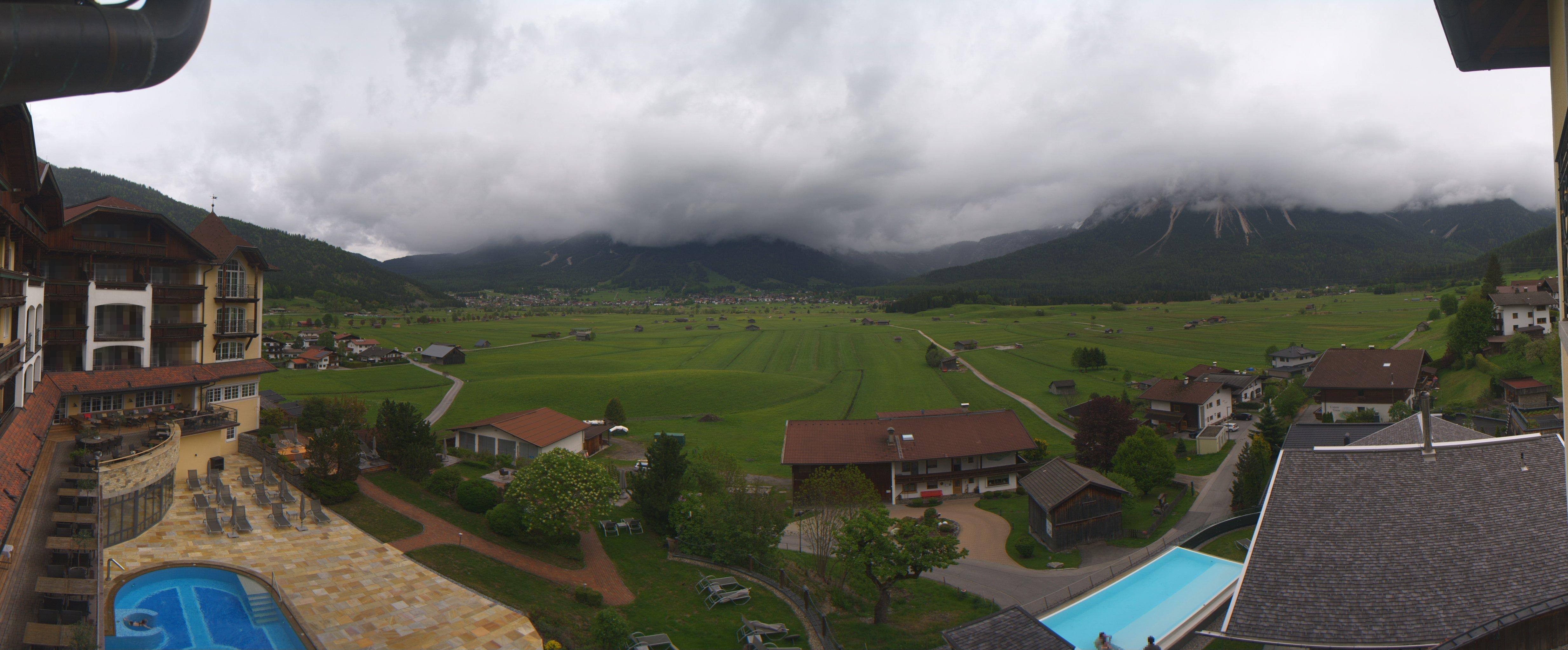 Archiv Foto Webcam Panoramablick Zugspitze
