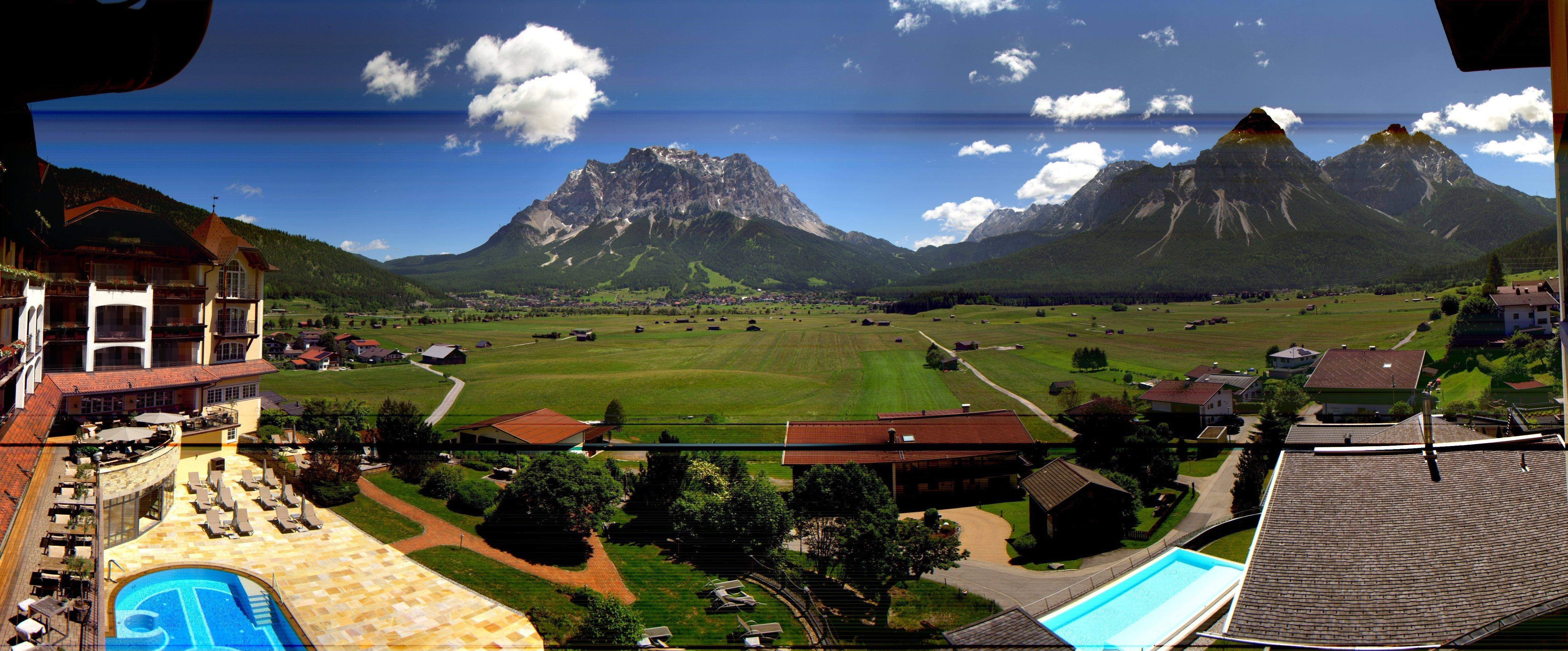 Archiv Foto Webcam Panoramablick Zugspitze