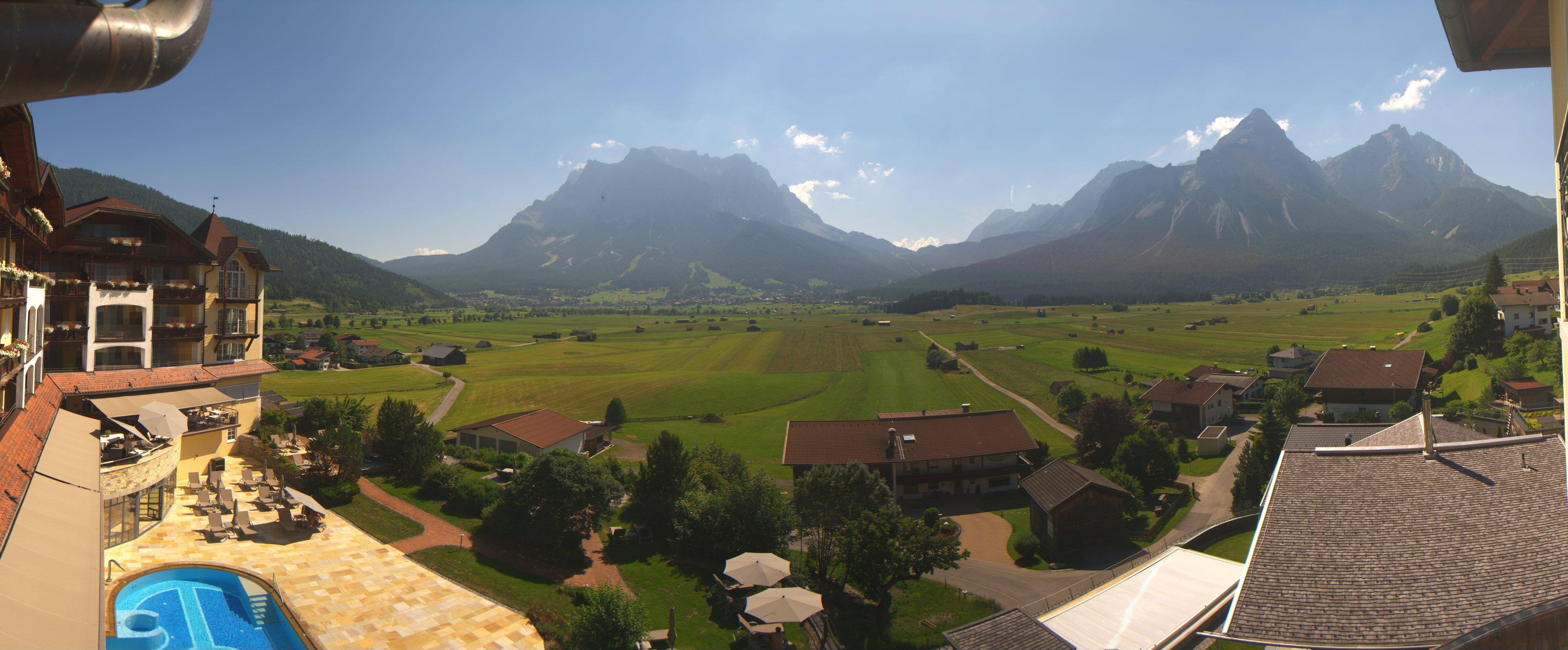 Archiv Foto Webcam Panoramablick Zugspitze