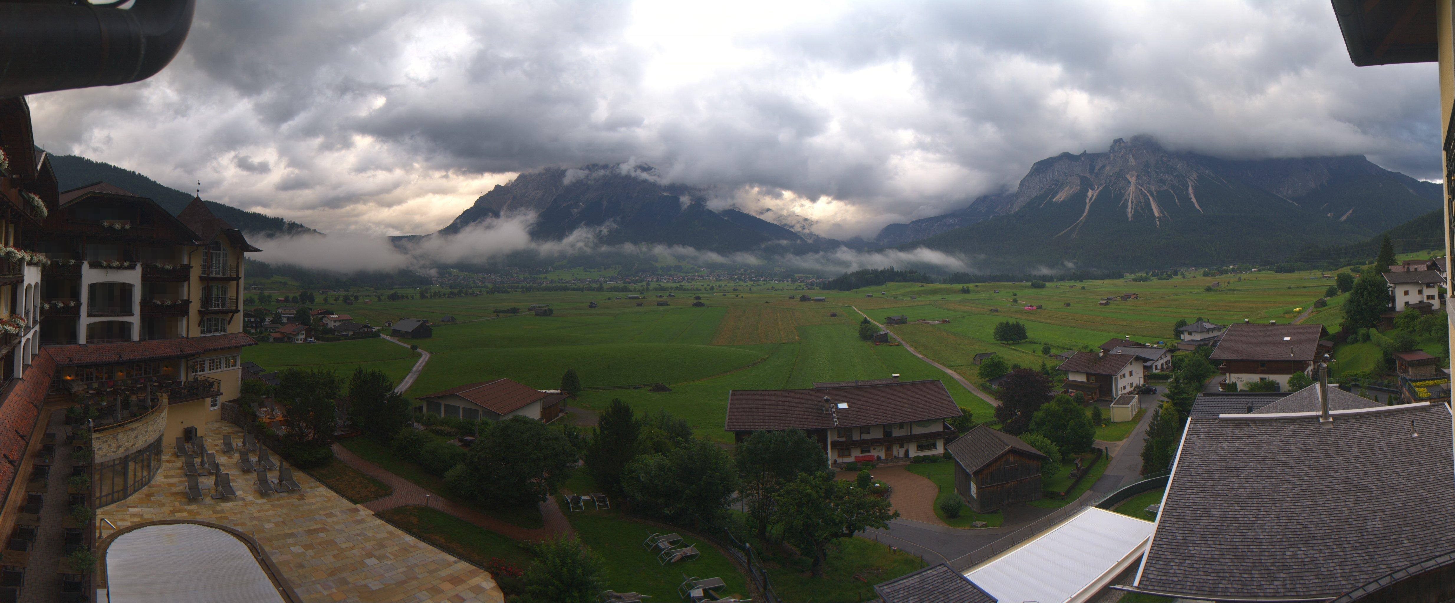 Archiv Foto Webcam Panoramablick Zugspitze