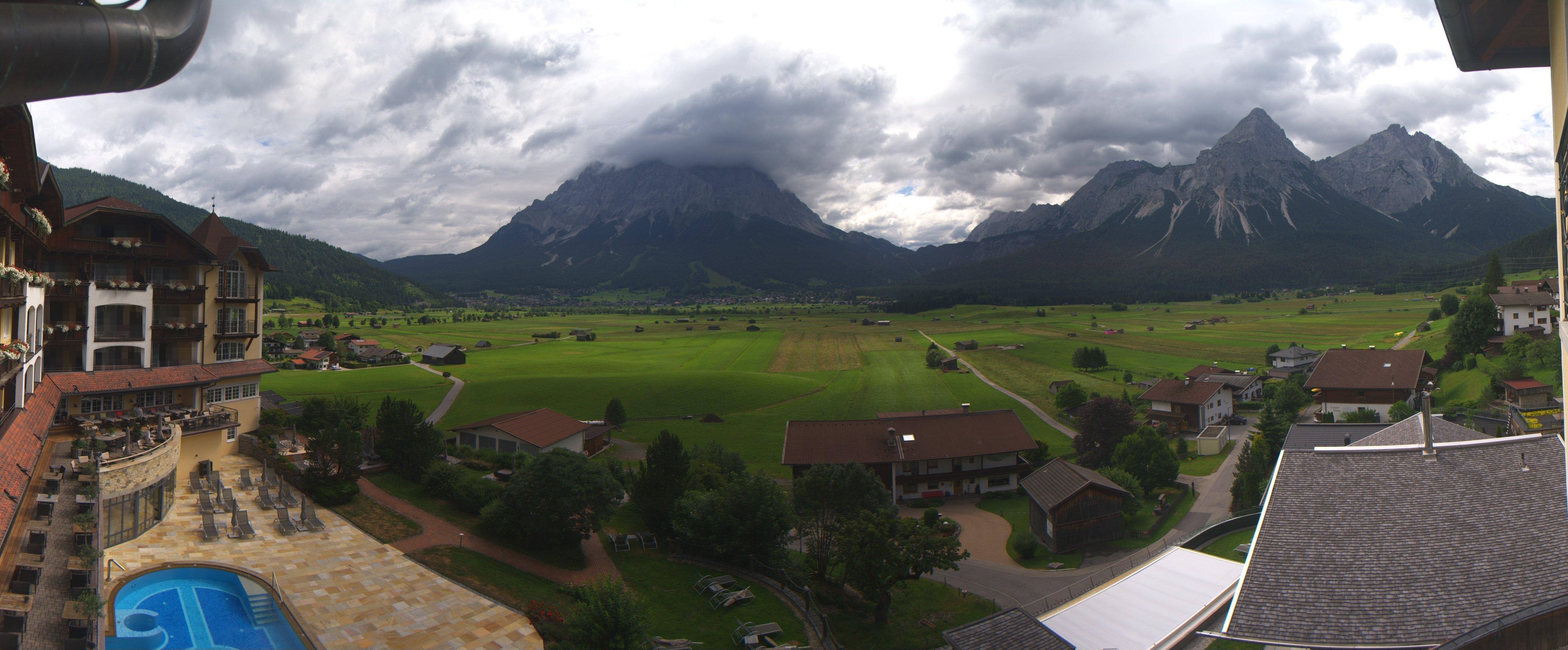 Archiv Foto Webcam Panoramablick Zugspitze