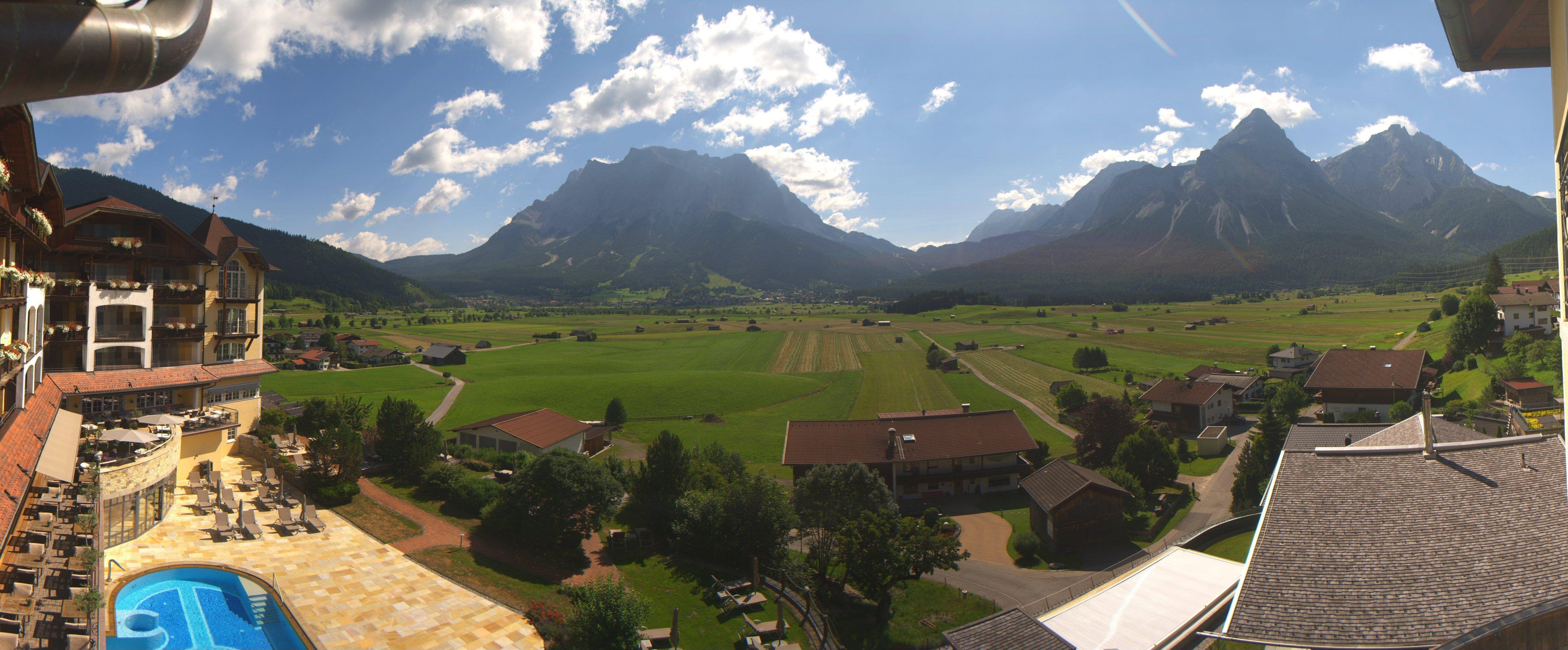 Archiv Foto Webcam Panoramablick Zugspitze