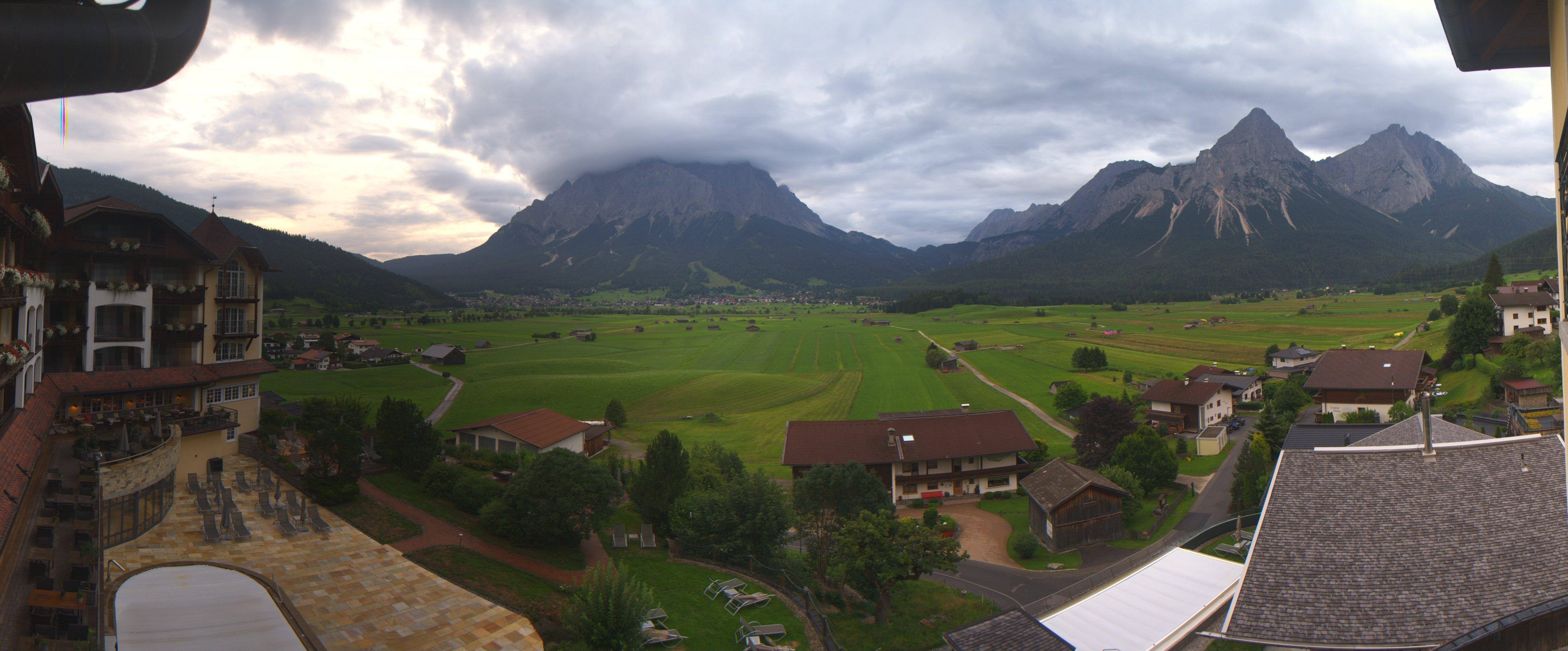 Archiv Foto Webcam Panoramablick Zugspitze