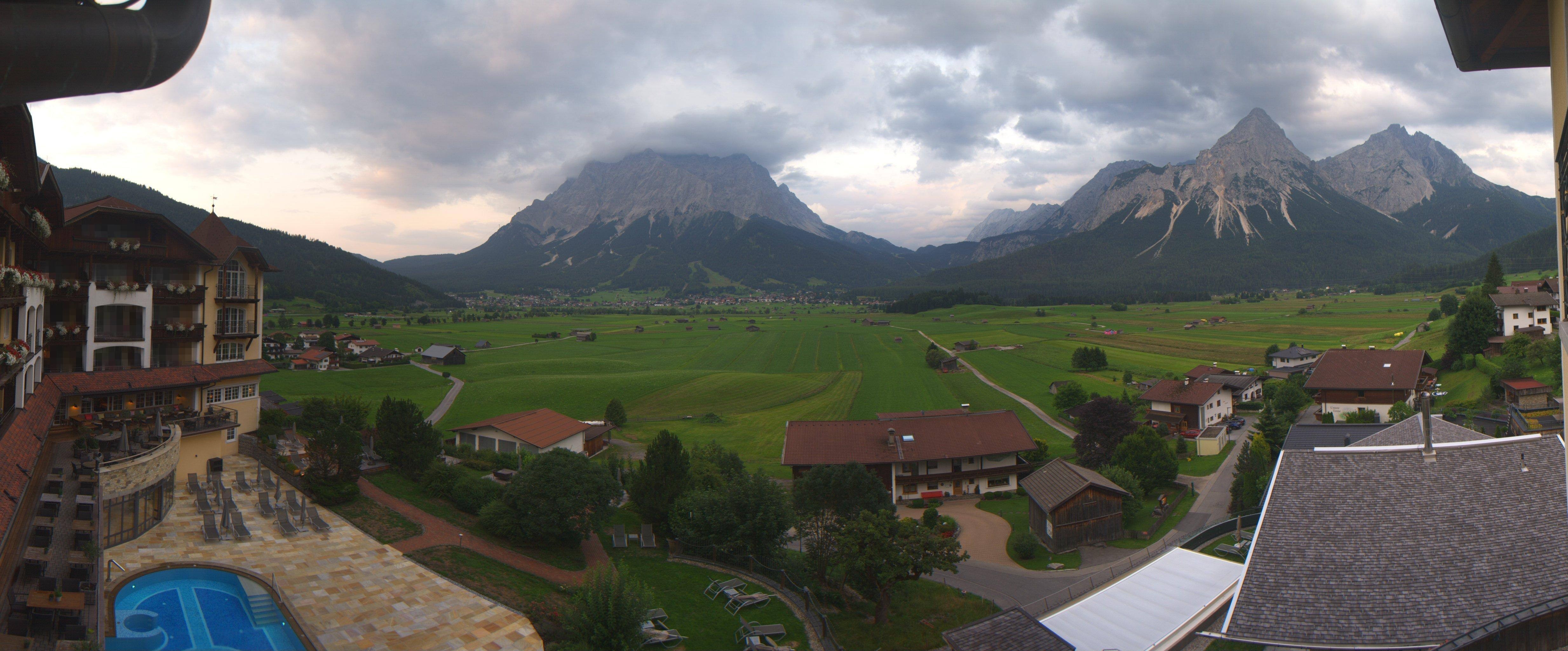 Archiv Foto Webcam Panoramablick Zugspitze