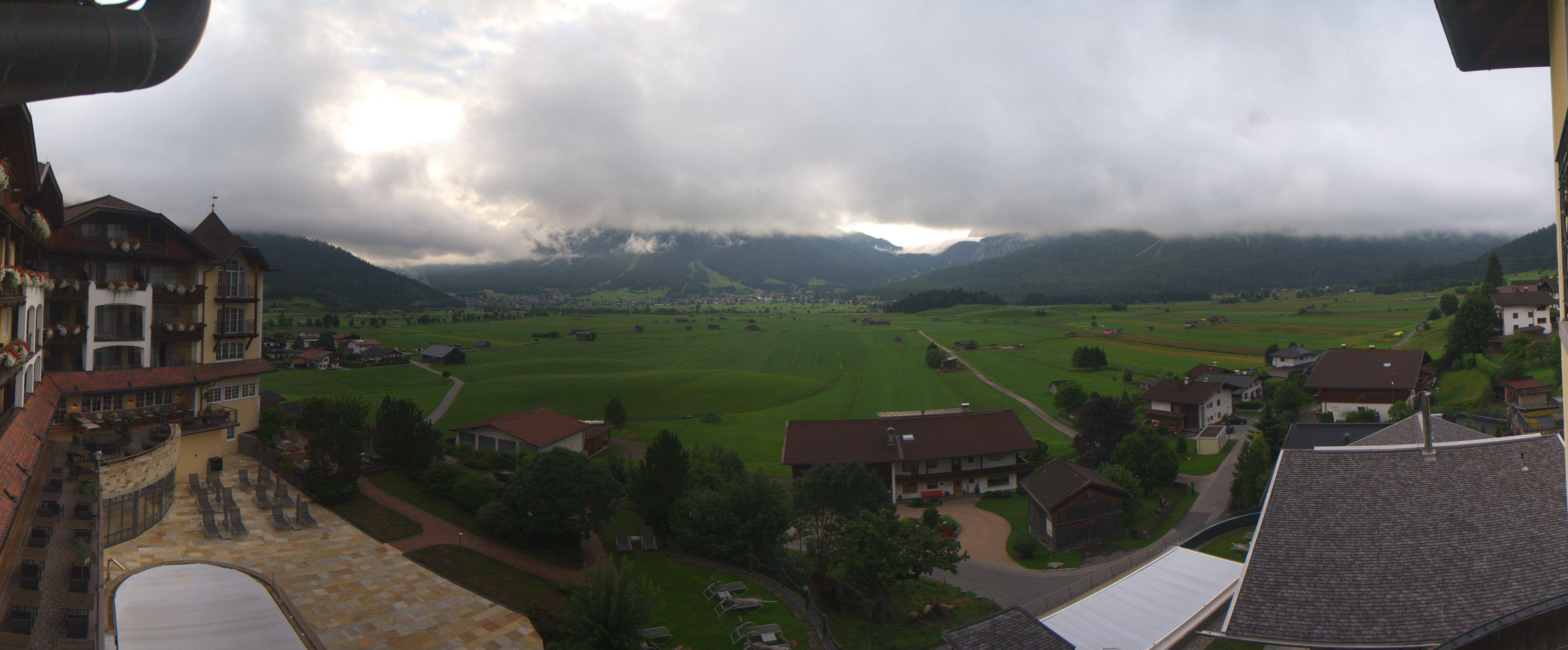 Archiv Foto Webcam Panoramablick Zugspitze