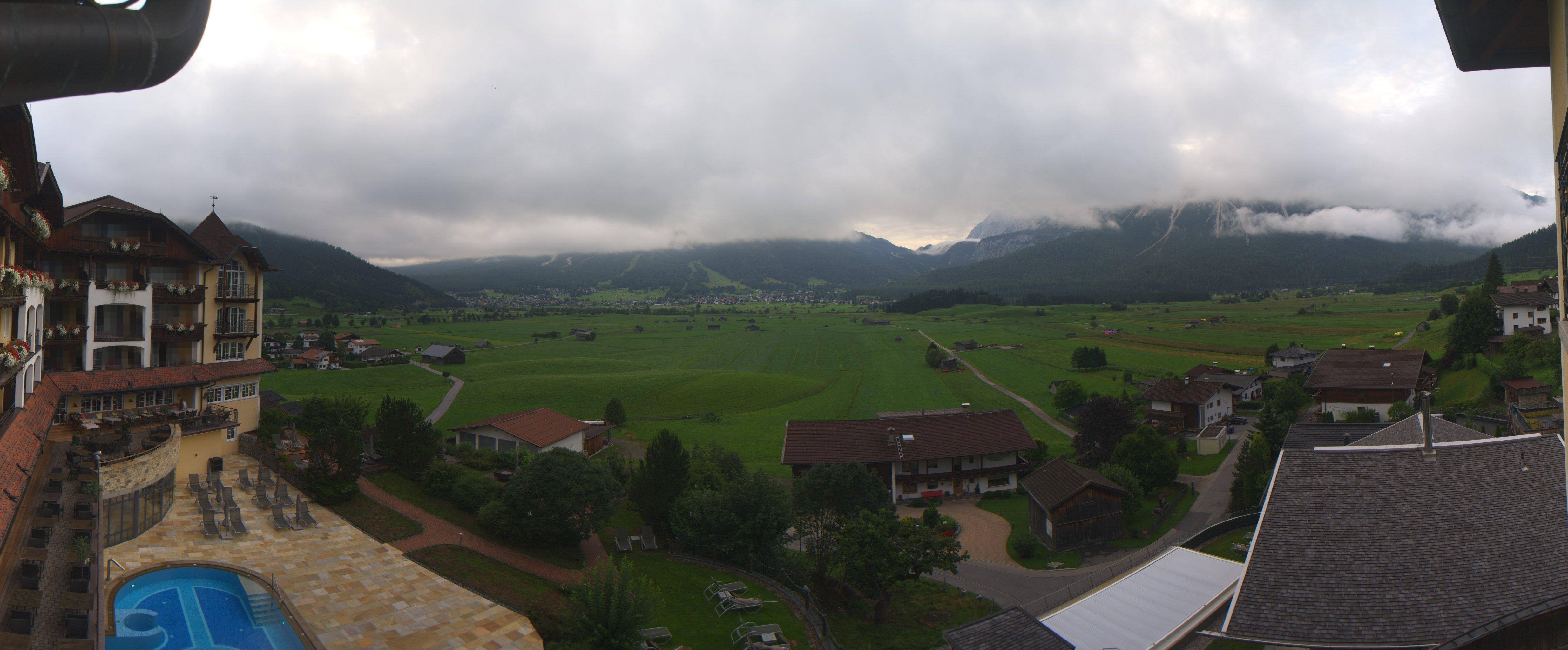 Archiv Foto Webcam Panoramablick Zugspitze